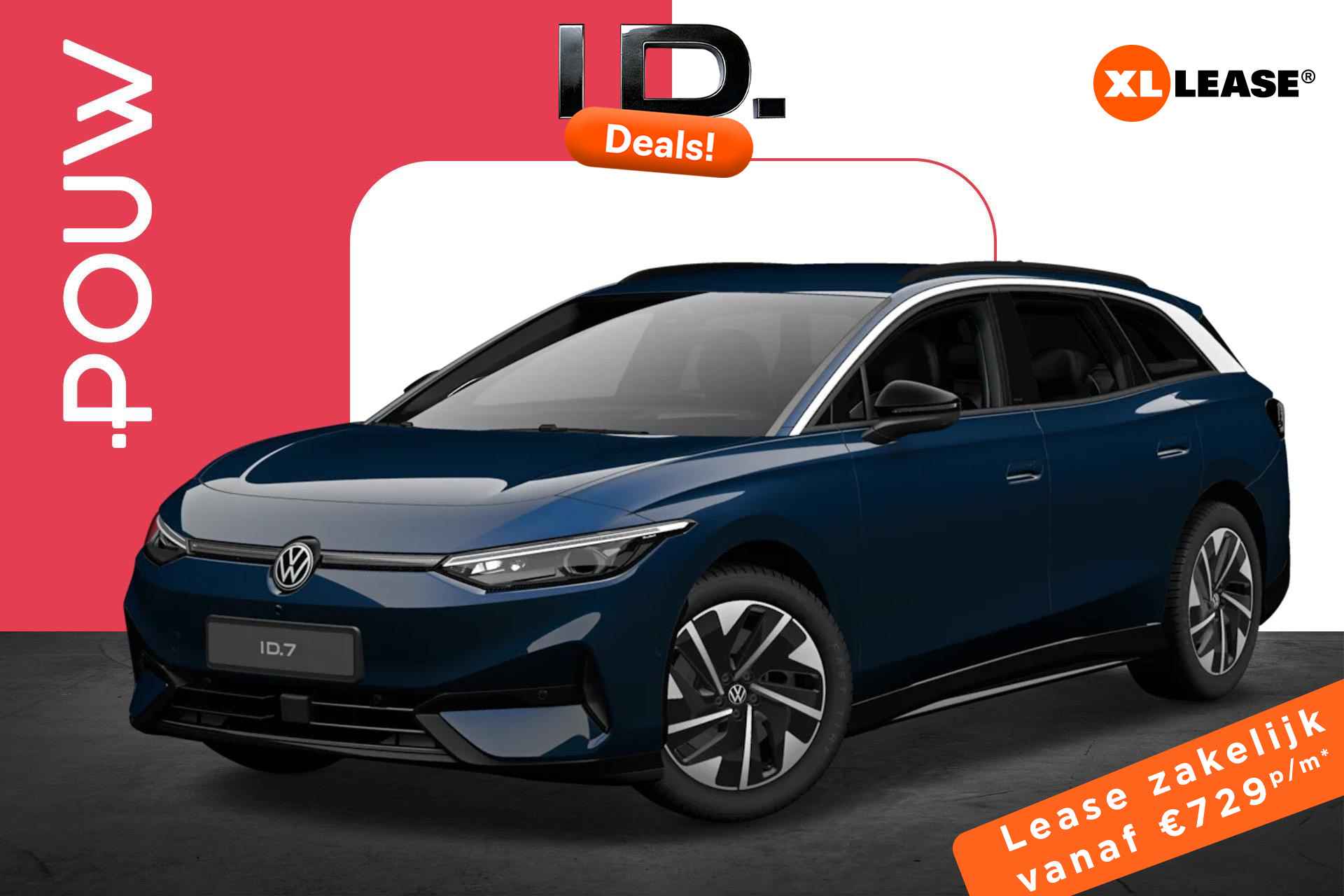 Volkswagen ID.7 Tourer 286pk Pro Business 77 kWh | Interieur Pakket Plus | 19" Velgen