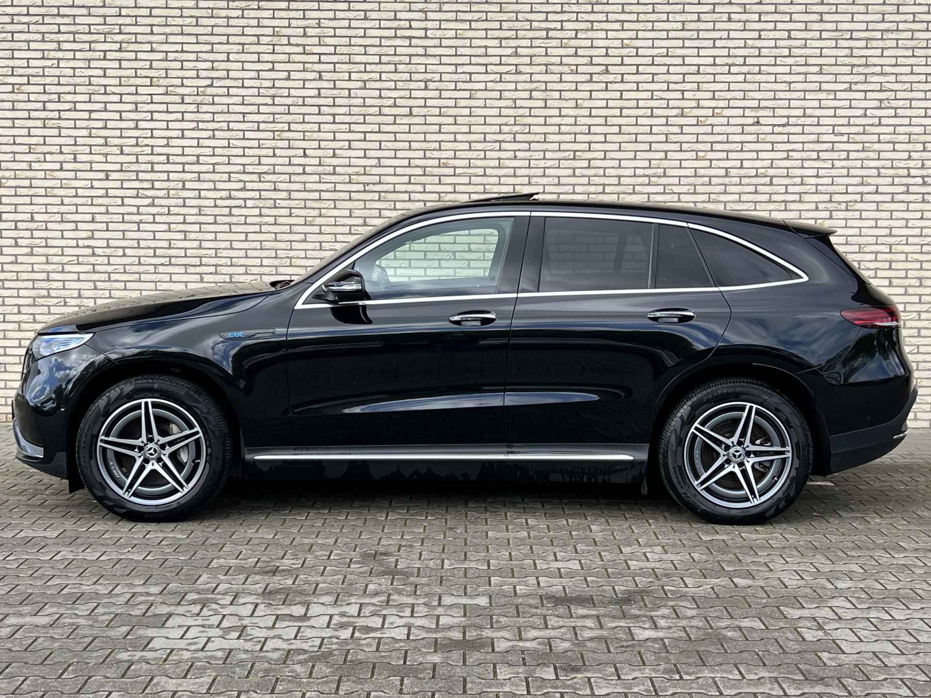 Mercedes-Benz EQC 400 4-Matic Premium Plus AMG Line | Rij-assistentiepakket | Burmester | Schuifdak - 4/22