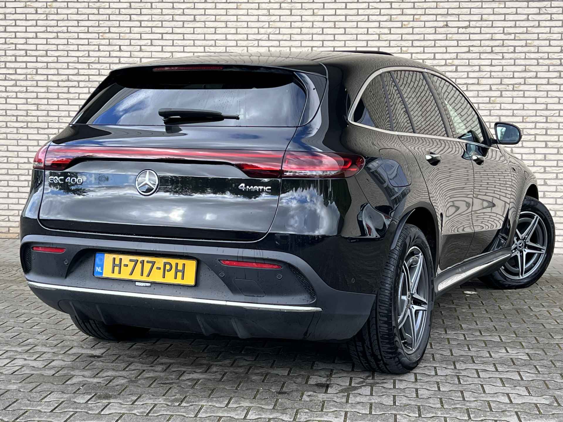 Mercedes-Benz EQC 400 4-Matic Premium Plus AMG Line | Rij-assistentiepakket | Burmester | Schuifdak - 5/22