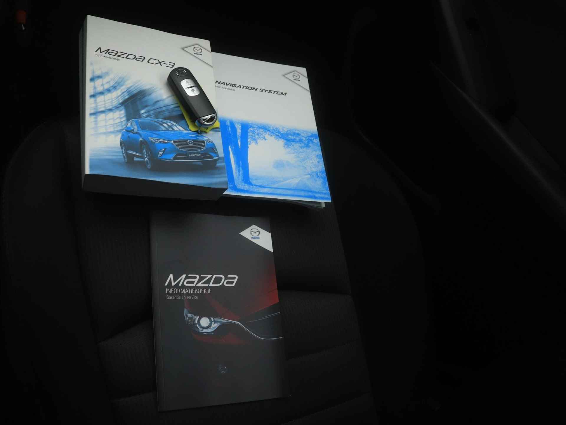 Mazda CX-3 2.0 SkyActiv-G Skylease+ met afneembare trekhaak en all-weather banden : volledig onderhouden - 38/46