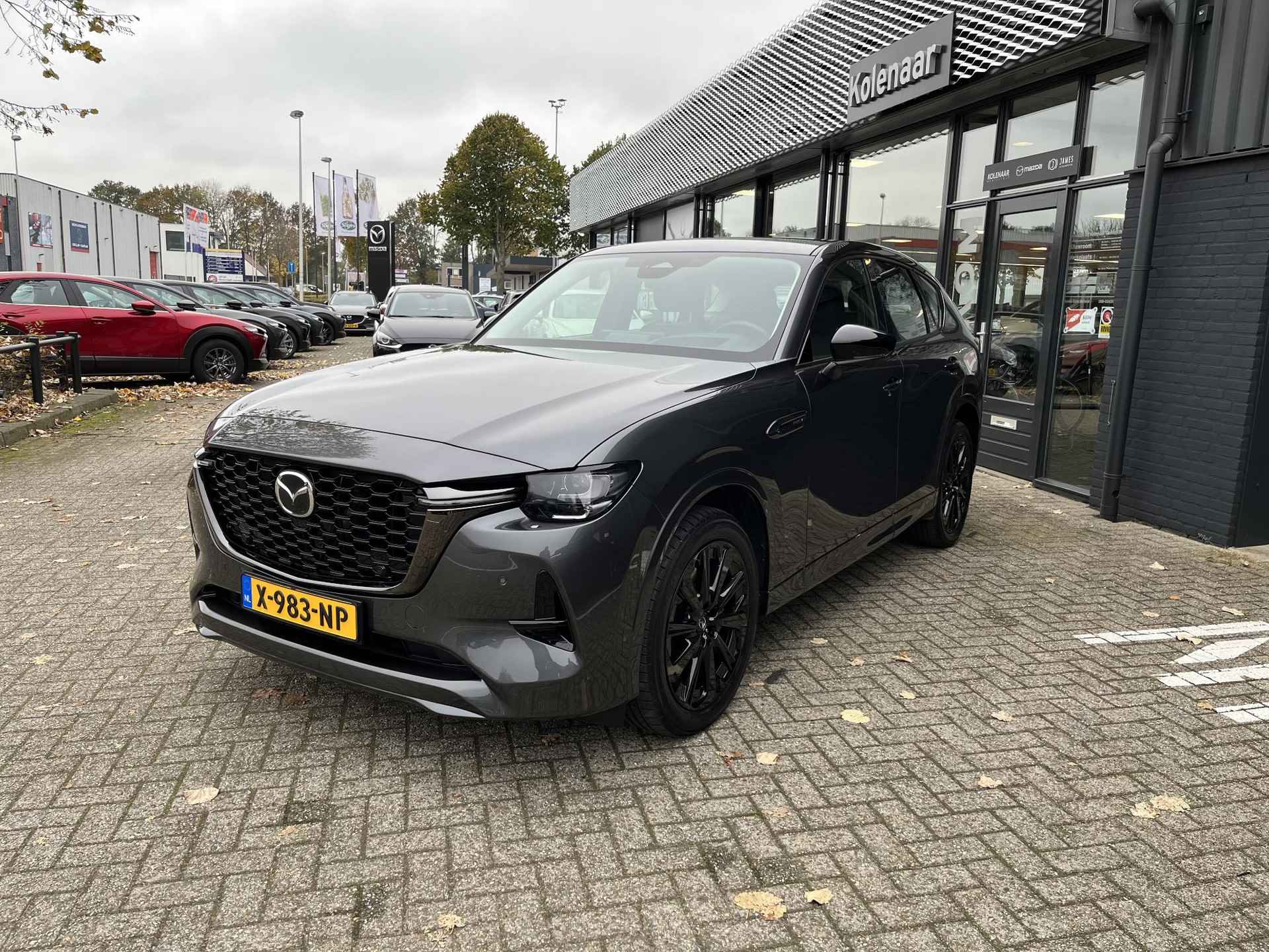 Mazda CX-60 Homura 2.5 e-Sky PHEV 327 AWD Automaat /Dealeronderhouden/Navi/HUD/Keyless/ECC/Leder/CarPlay - 9/27