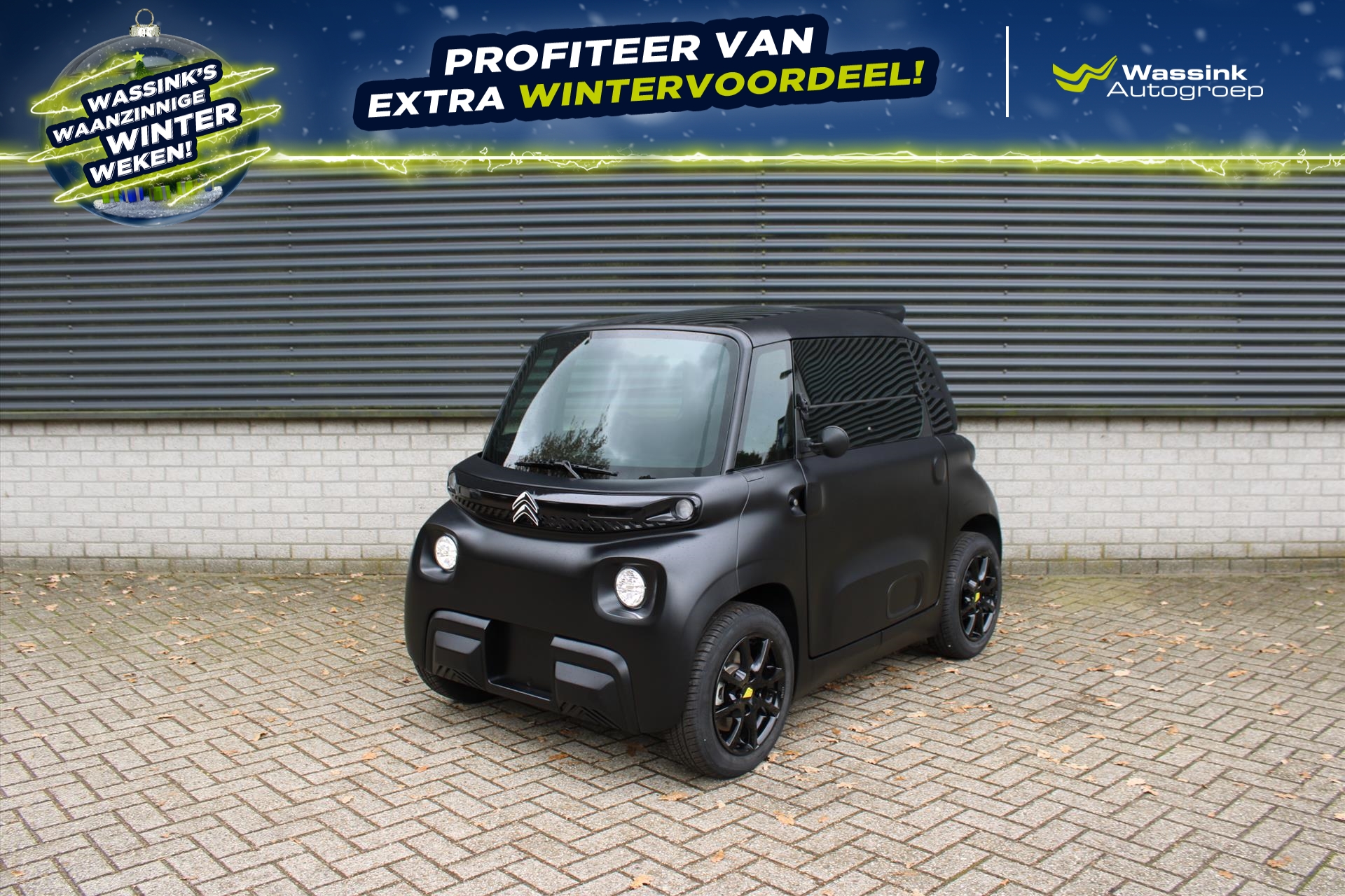 Citroen Ami | 15'' LM Velgen | Comfort Stoelen | Brommerrijbewijs vanaf 16 jaar