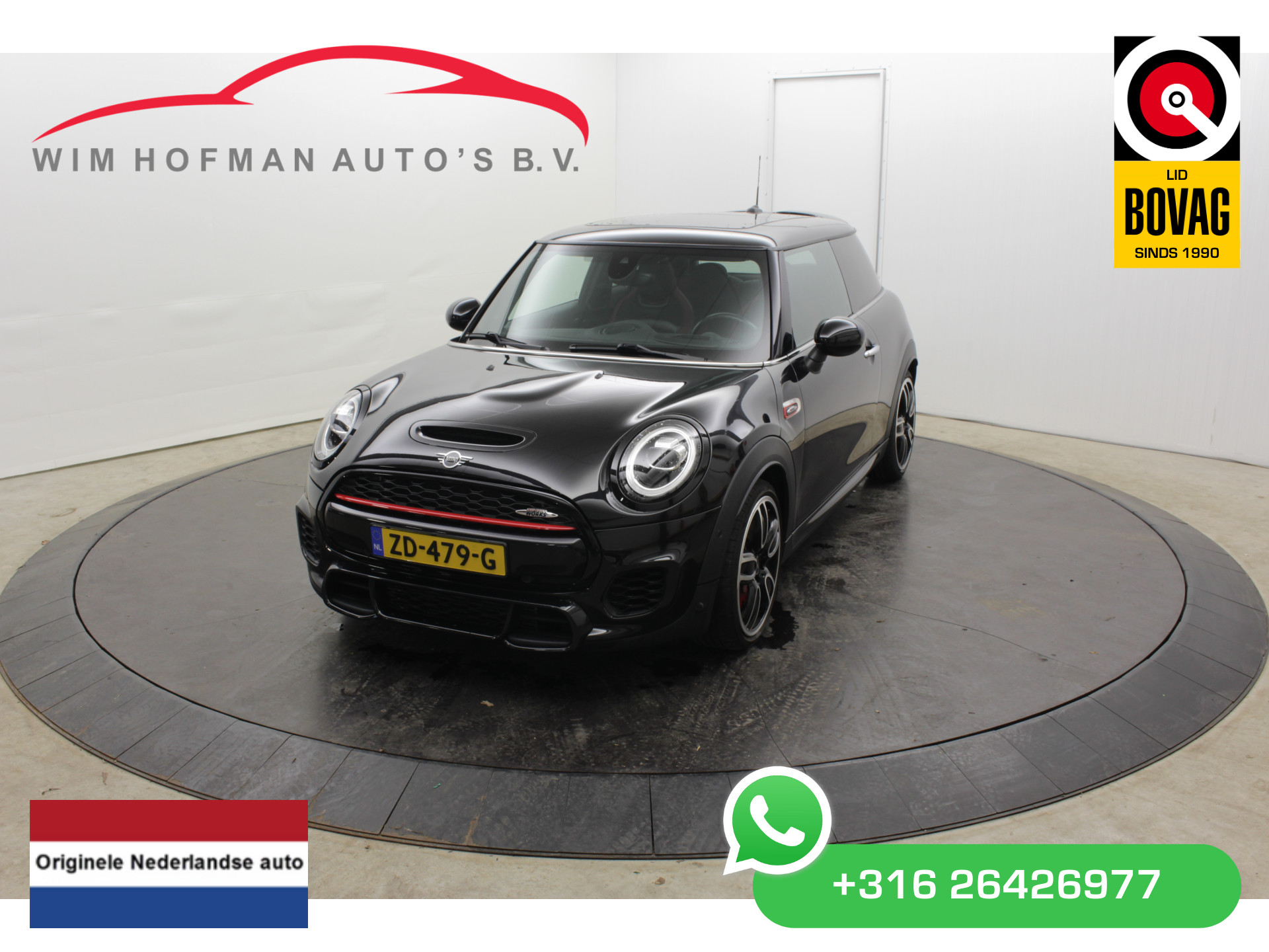 MINI 2.0 John Cooper Works 232PK Panodak Leder Camera head-Up Stoelverw