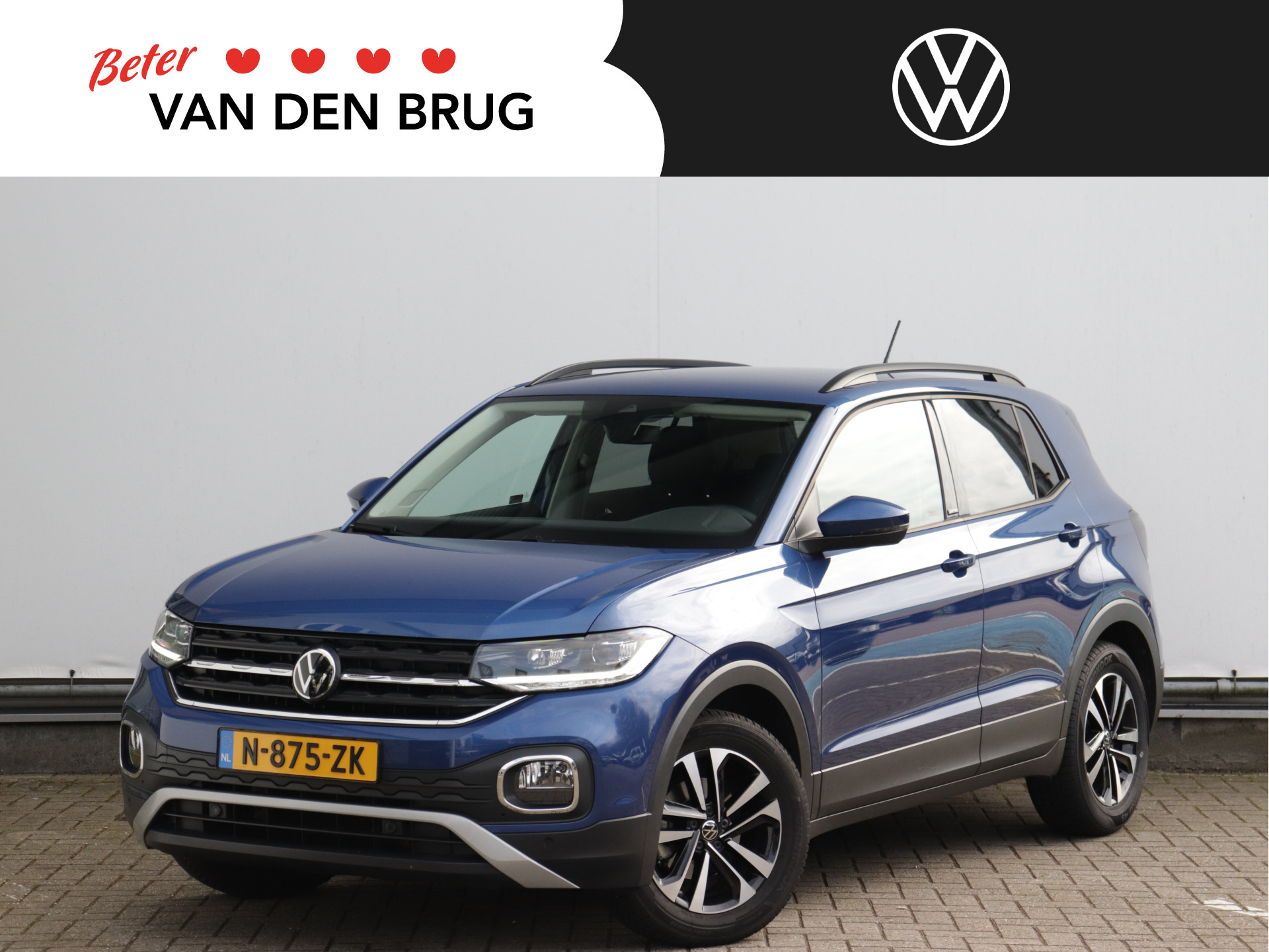 Volkswagen T-Cross 1.0 TSI Life Trekhaak | Adapt Cruise | Navigatie | Led koplampen | Clmate Contr. Verlengde garantie tm 21-04-2026 of eerder 100.00km bij viaBOVAG.nl