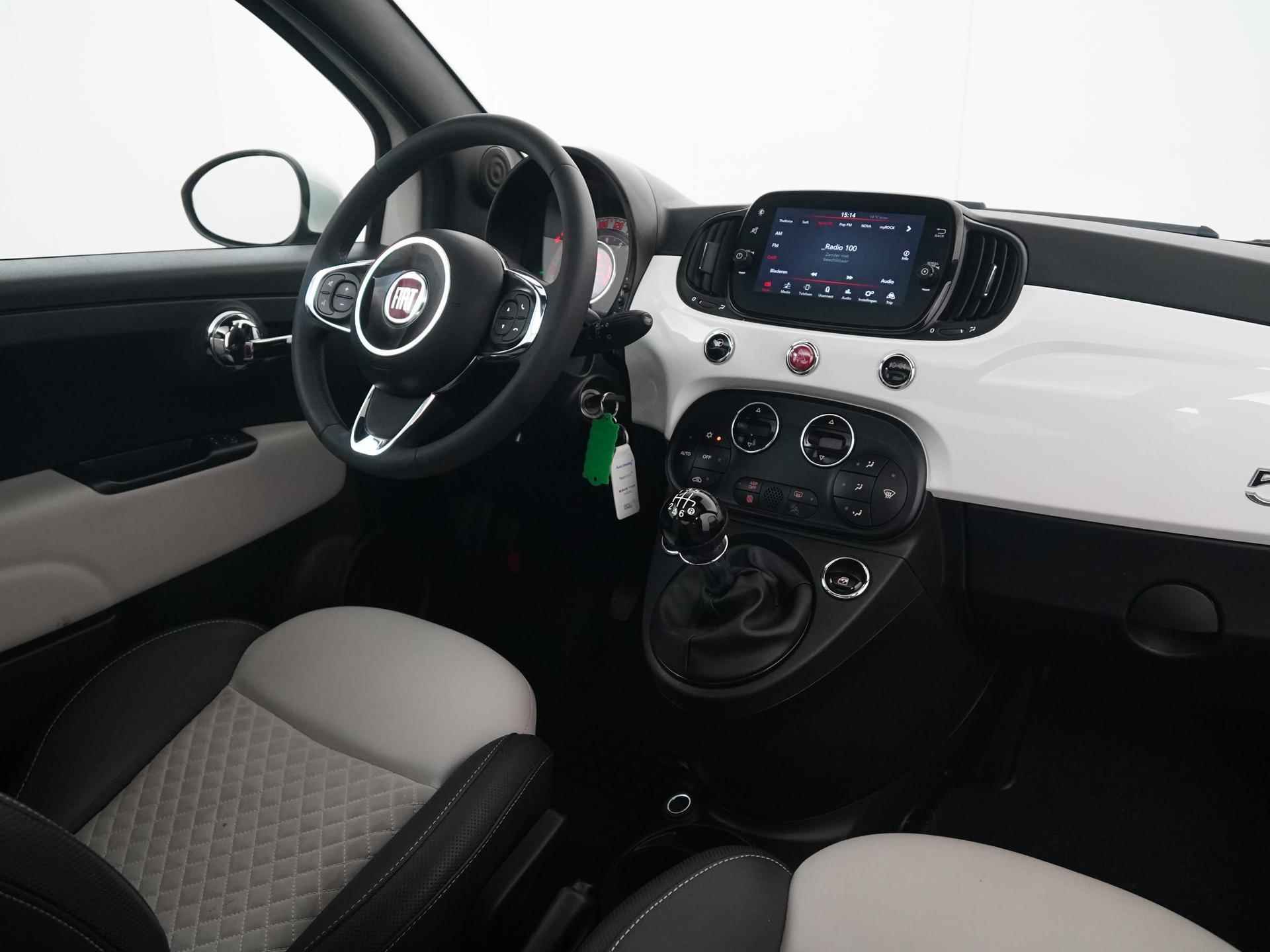 Fiat 500 1.0 Hybrid Dolcevita | Panoramadak | Apple/Android Carplay | Parkeersensor | Zondag Open! - 2/32