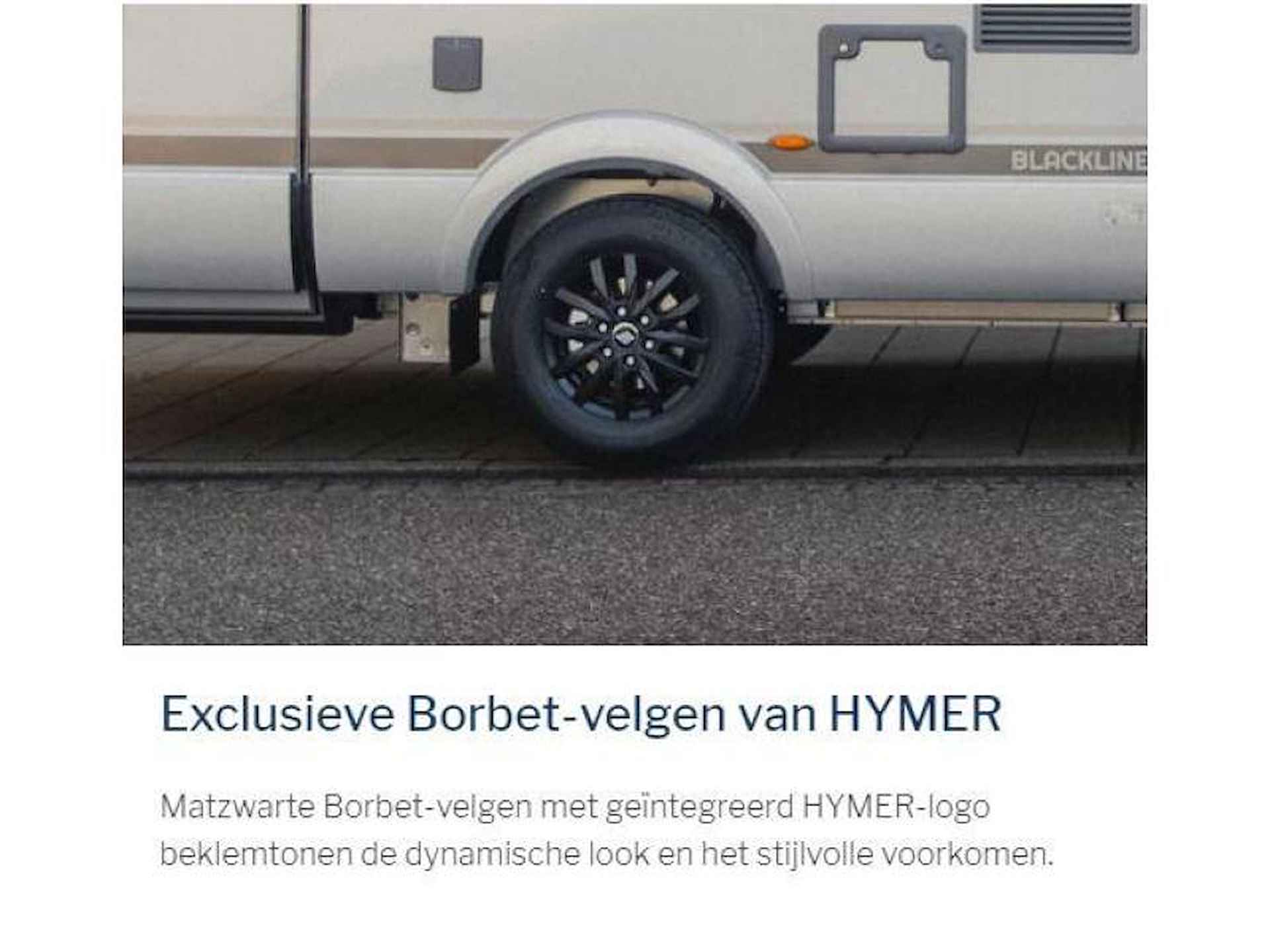 Hymer B-MCT 600  BLACKLINE - ACTIE MODEL - 22/24