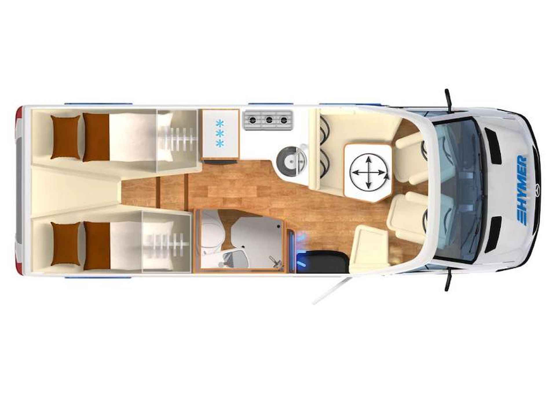 Hymer B-MCT 600  BLACKLINE - ACTIE MODEL - 24/24