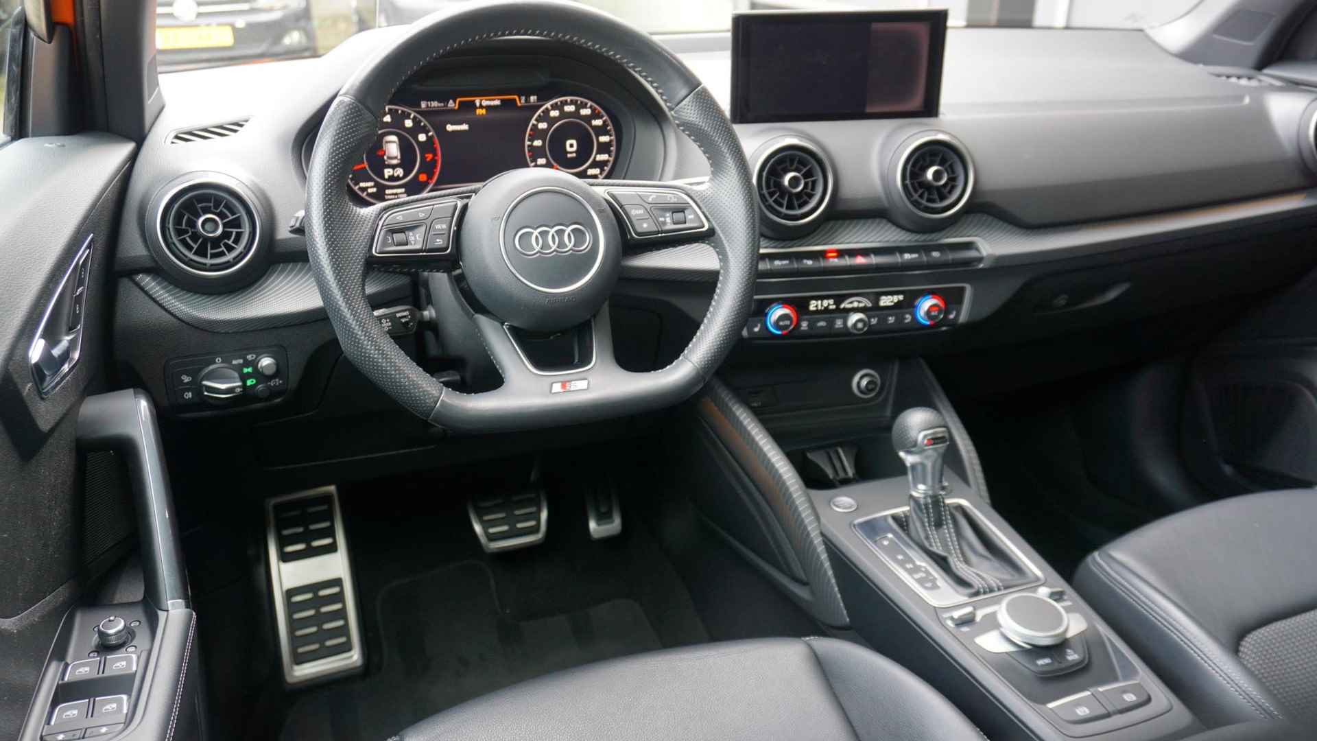 Audi Q2 1.4 TFSI 150pk 2x S-Line Pano.Dak B&O Head-Up 19inch LM Rotor Afn.Trekhaak Carbon pack & Black Pack Keyless Virtual Cockpit *Papaya Orange Pearl* 1e Eigenaar! - 9/84