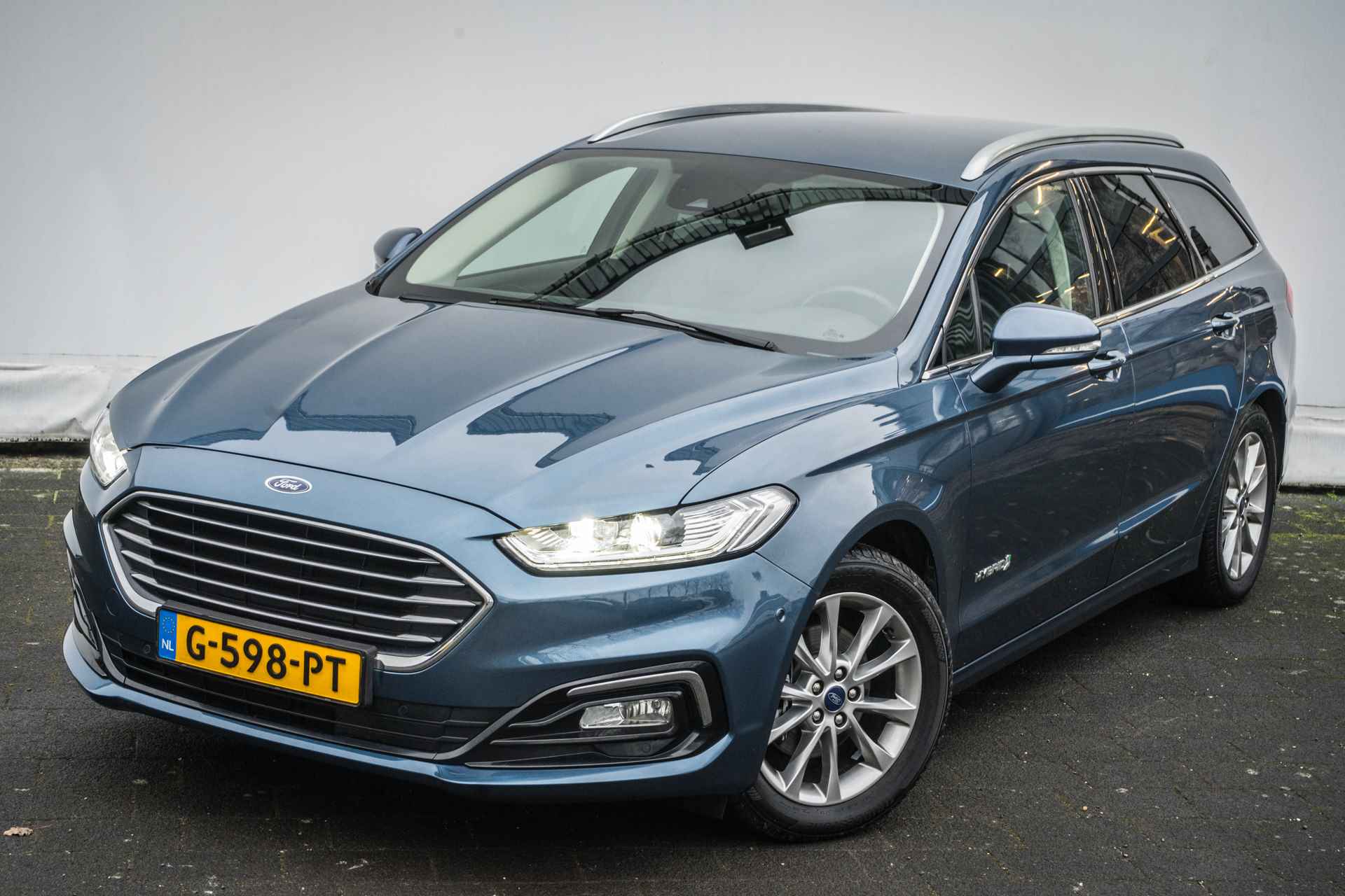 Ford Mondeo Wagon 2.0 IVCT 187pk HEV Titanium Lederen int./ Stoelverwarming/ Trekhaak/ Camera/ Adapt. cruise - 6/40