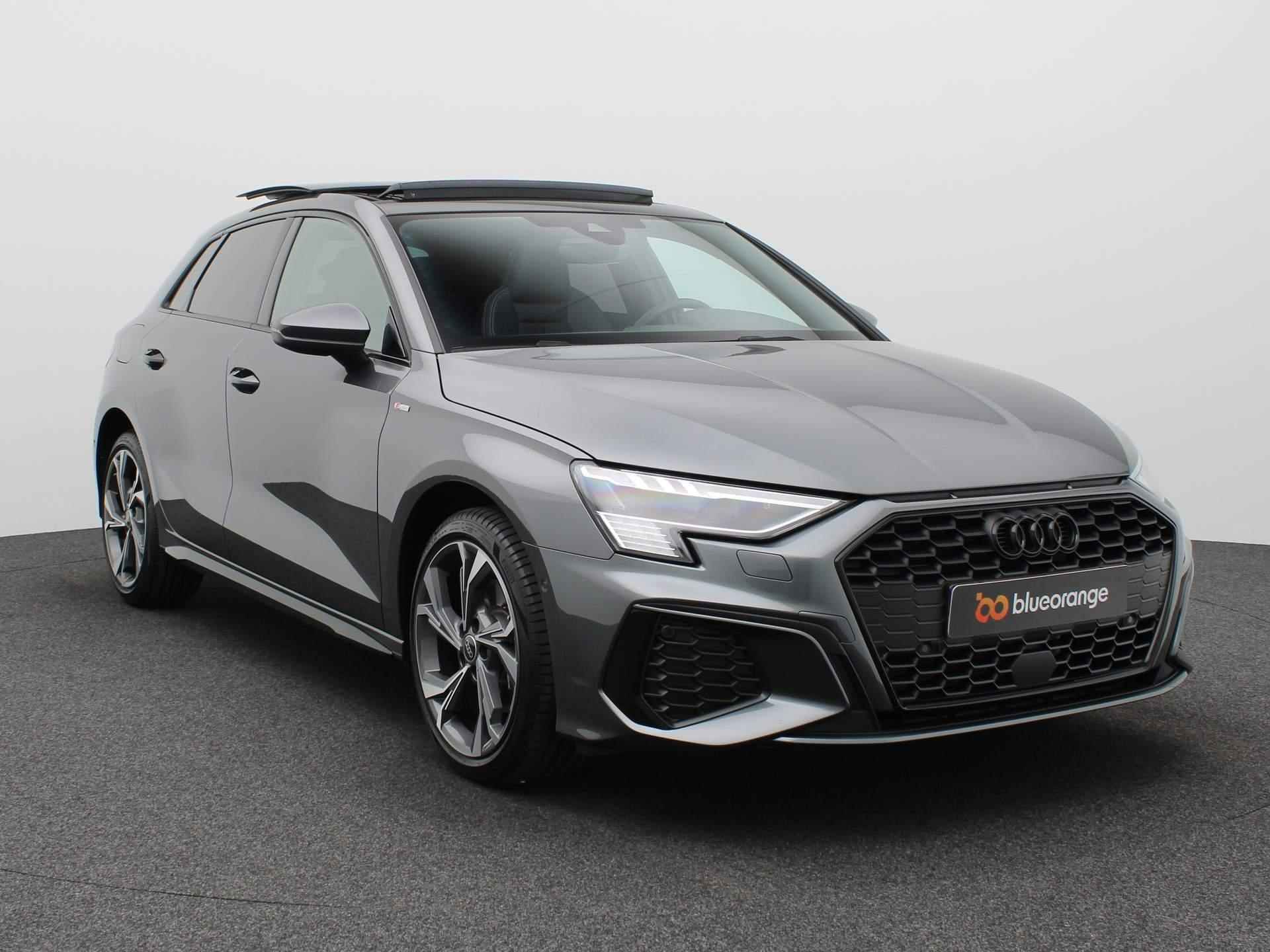 Audi A3 Sportback 40 TFSI e S-Edition 204PK S-Tronic Panoramadak, Matrix LED, Adaptive cruise, keyless, navigatie, park assist, 18" lichtmetaal - 12/48