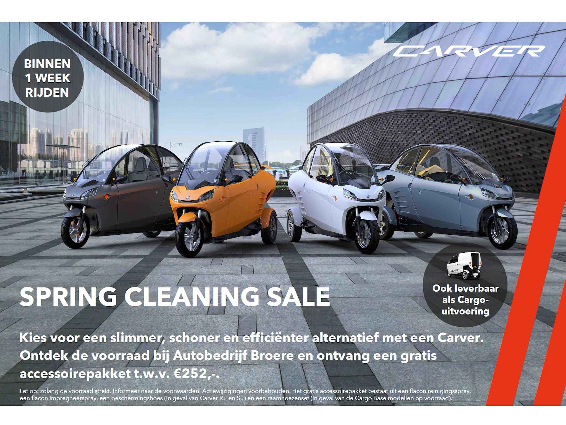 CARVER Carver Speed+ 80 km/u 7,1 kWh *nieuw* | SPRING CLEANING SALE gratis accessoirepakket, direct leverbaar! - 3/38