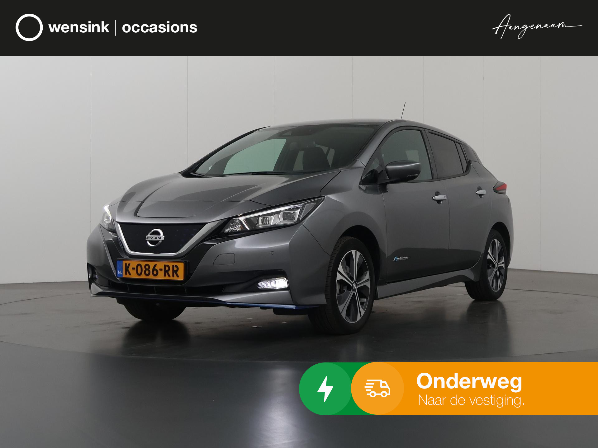 Nissan LEAF e+ Tekna 62 kWh | Adaptieve Cruise Control | 360 Camera | Lederen Interieur | Climate Control | Stoelverwarming | Navigatie | Standkachel |