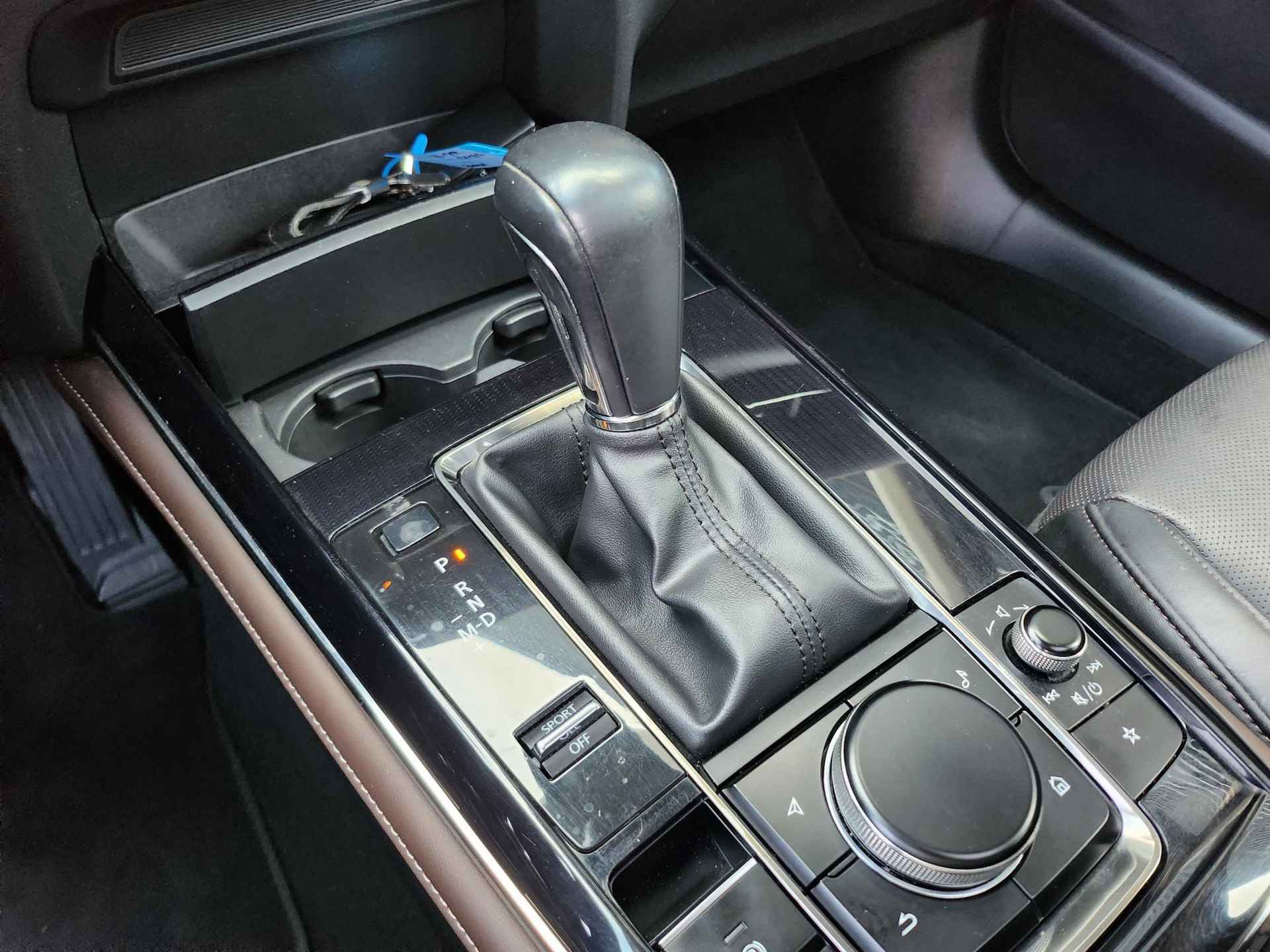 Mazda CX-30 Automaat 2.0 Sky-X 180 Luxury /Dealeronderhouden/I-Activsense/Schuif-/kanteldak/Leder/CarPlay - 22/43