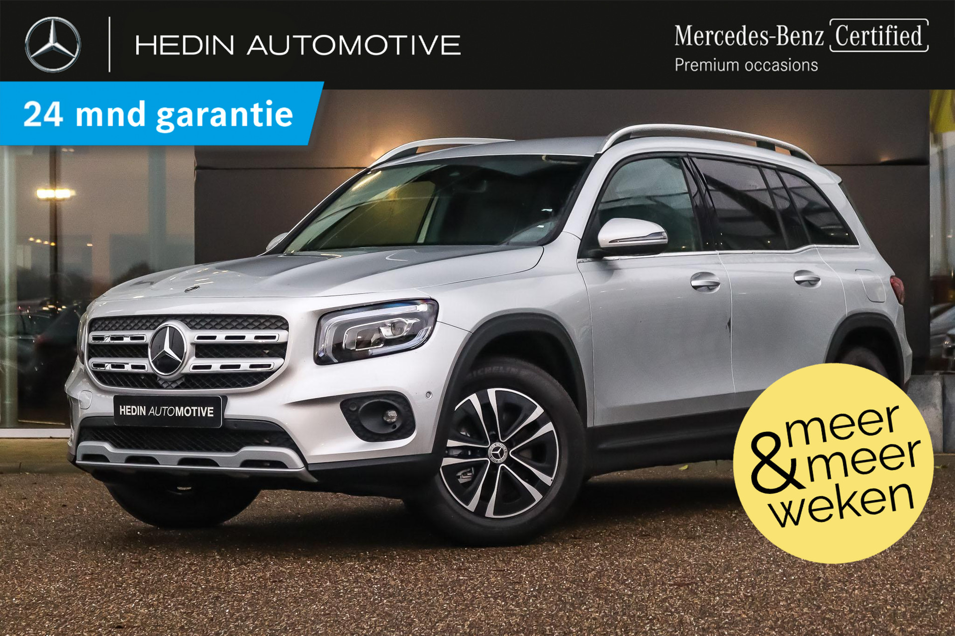 Mercedes-Benz GLB GLB 180 Automaat Business Line | Advantage Pakket | Stoelverwarming | LED | Parktronic | Camera | Spiegelpakket | Zitcomfortpakket