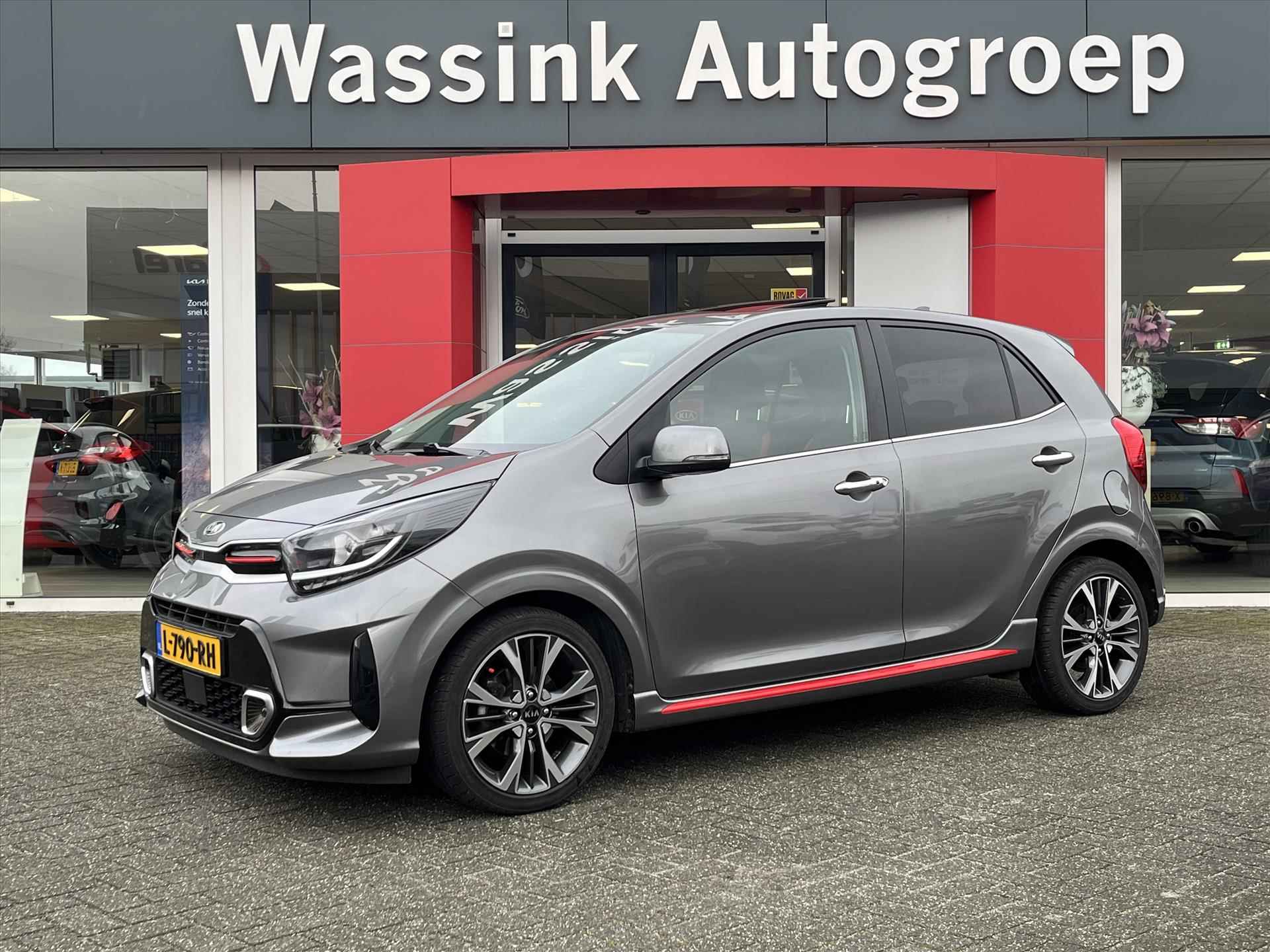 Kia Picanto 1.0 T-GDi 100pk 5-zits GT-Line | Verwarmbare stoel en stuur | Navigatie | Camera | Apple Carplay | Climate Control | Keyless Entry | Schuifdak | - 2/26