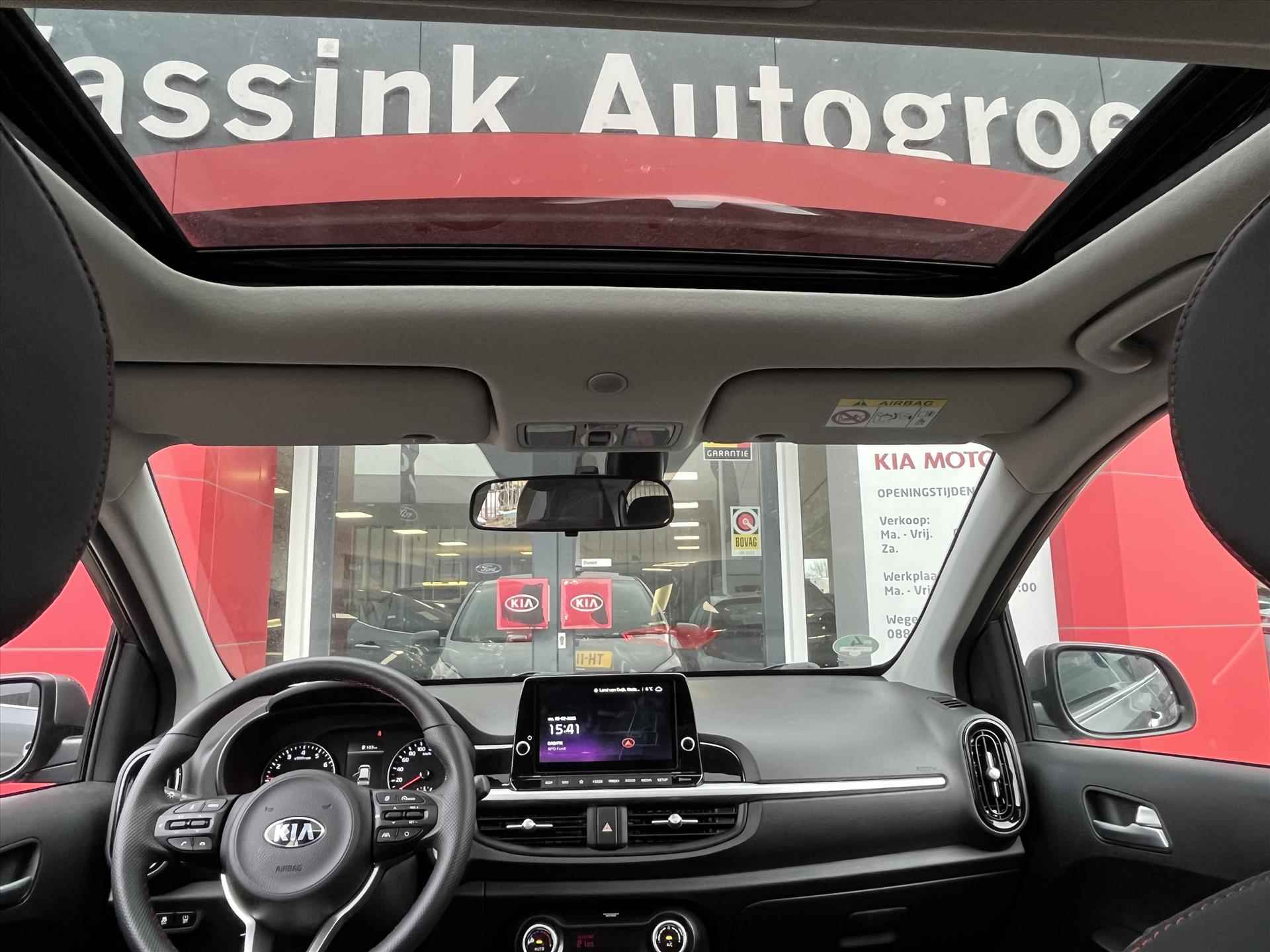 Kia Picanto 1.0 T-GDi 100pk 5-zits GT-Line | Verwarmbare stoel en stuur | Navigatie | Camera | Apple Carplay | Climate Control | Keyless Entry | Schuifdak | - 13/26