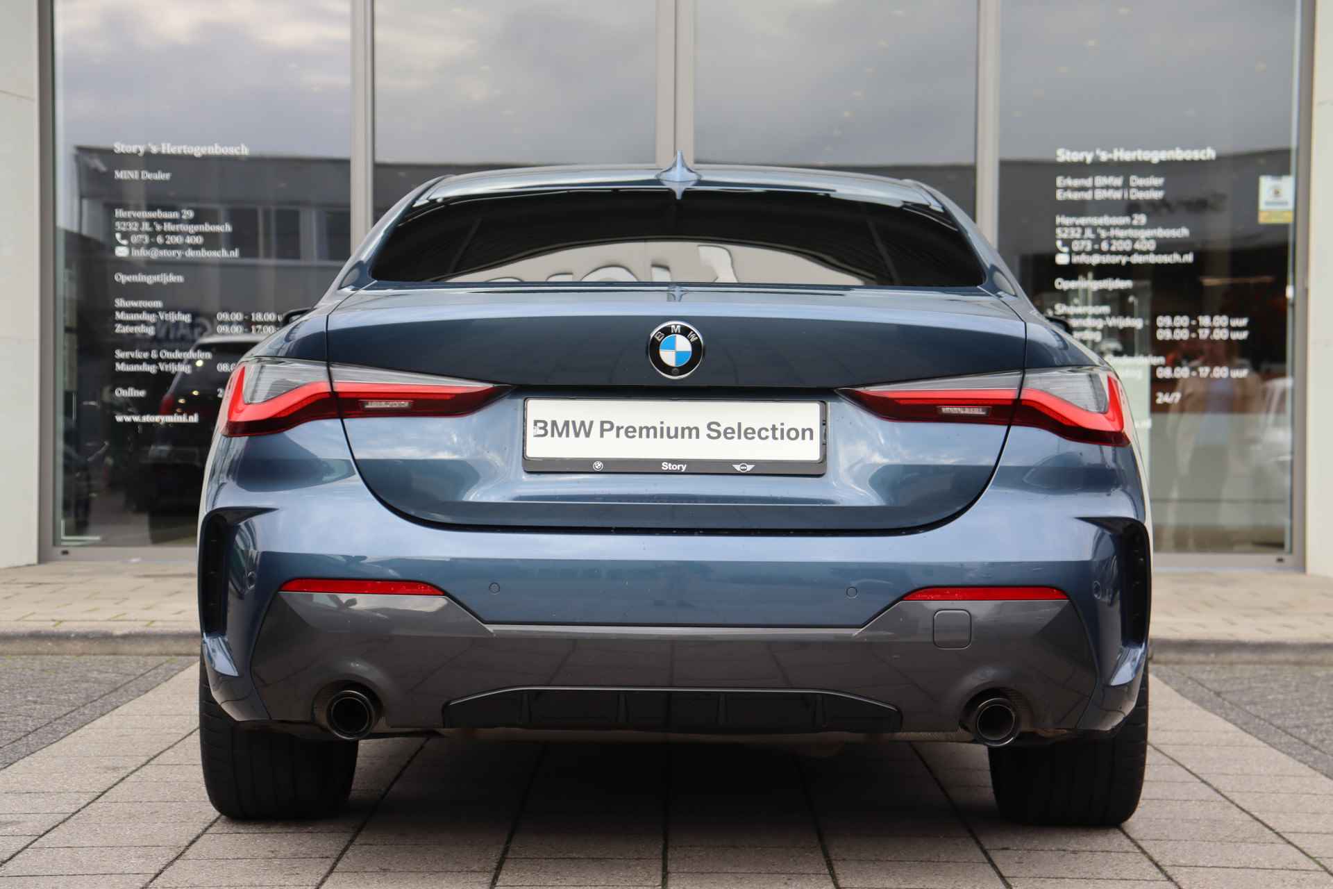 BMW 4 Serie Coupé 430i High Executive M Sport Automaat / LED / Parking Assistant / M Sportonderstel / Live Cockpit Professional / Stoelverwarming - 9/32