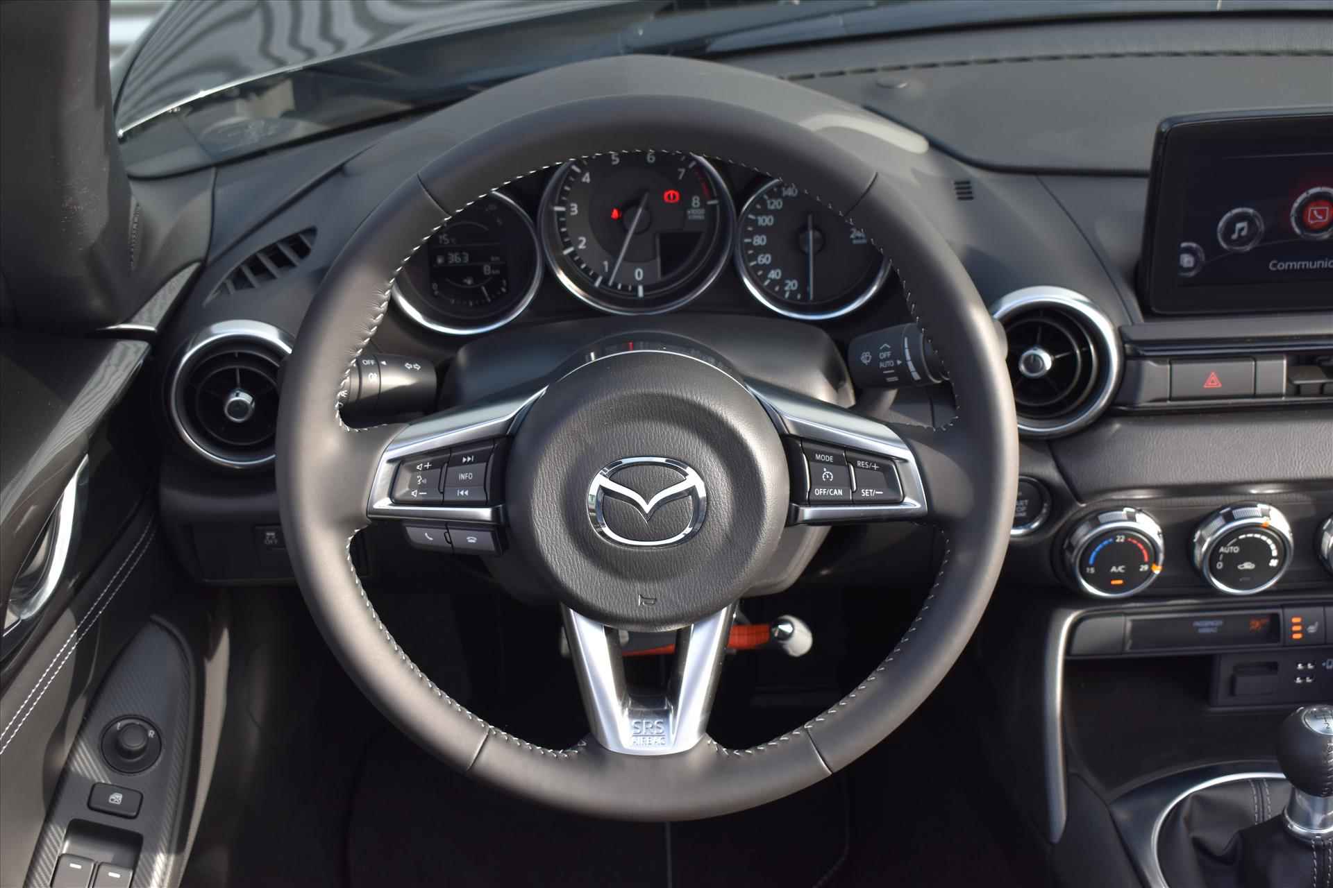 Mazda Mx-5 Roadster 1.5 Skyactiv-G 132pk Exclusive-Line | BOSE | Camera | Leer | Machine grey | Navigatie | LED verlichting - 18/27