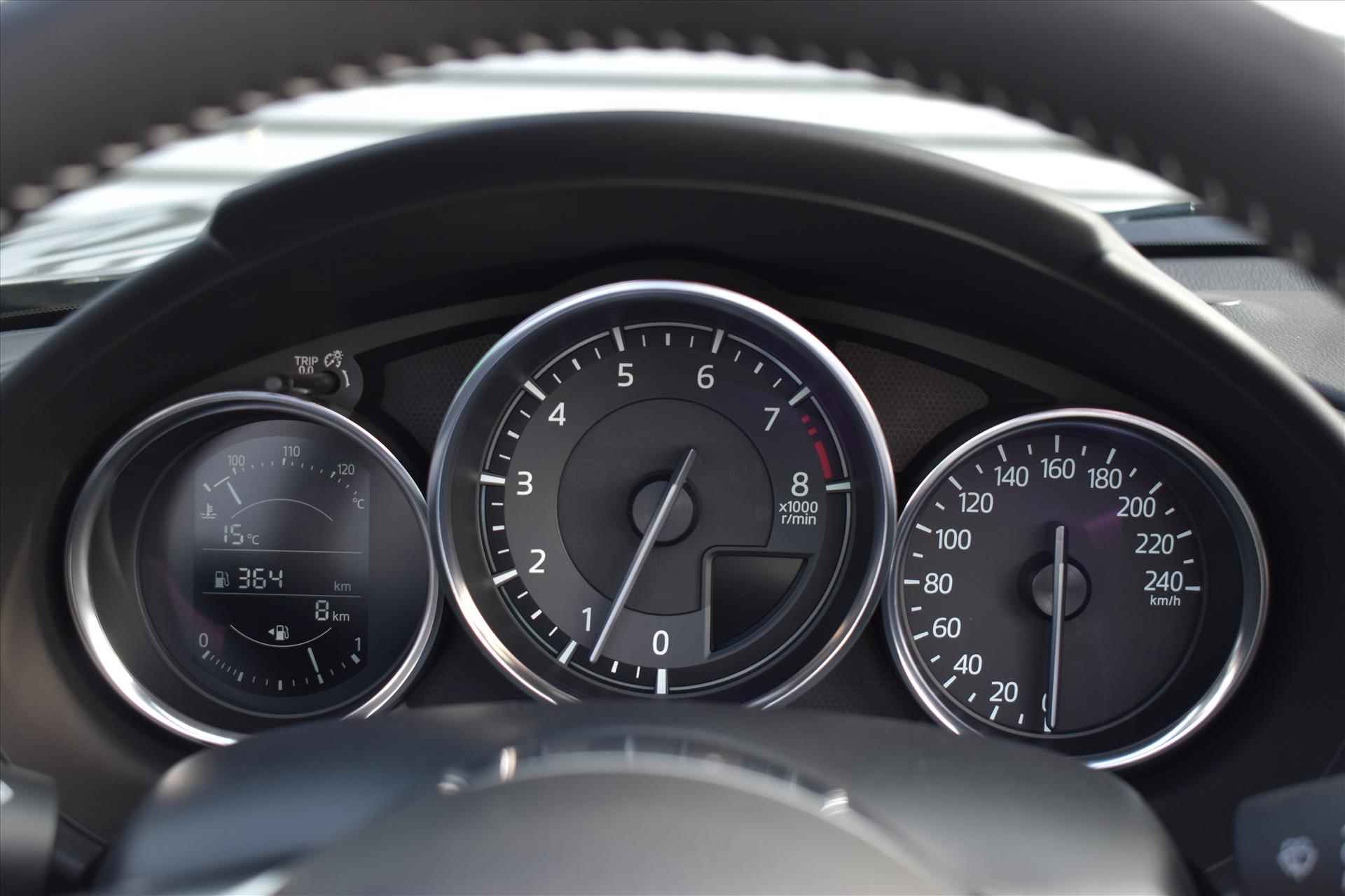 Mazda Mx-5 Roadster 1.5 Skyactiv-G 132pk Exclusive-Line | BOSE | Camera | Leer | Machine grey | Navigatie | LED verlichting - 21/27