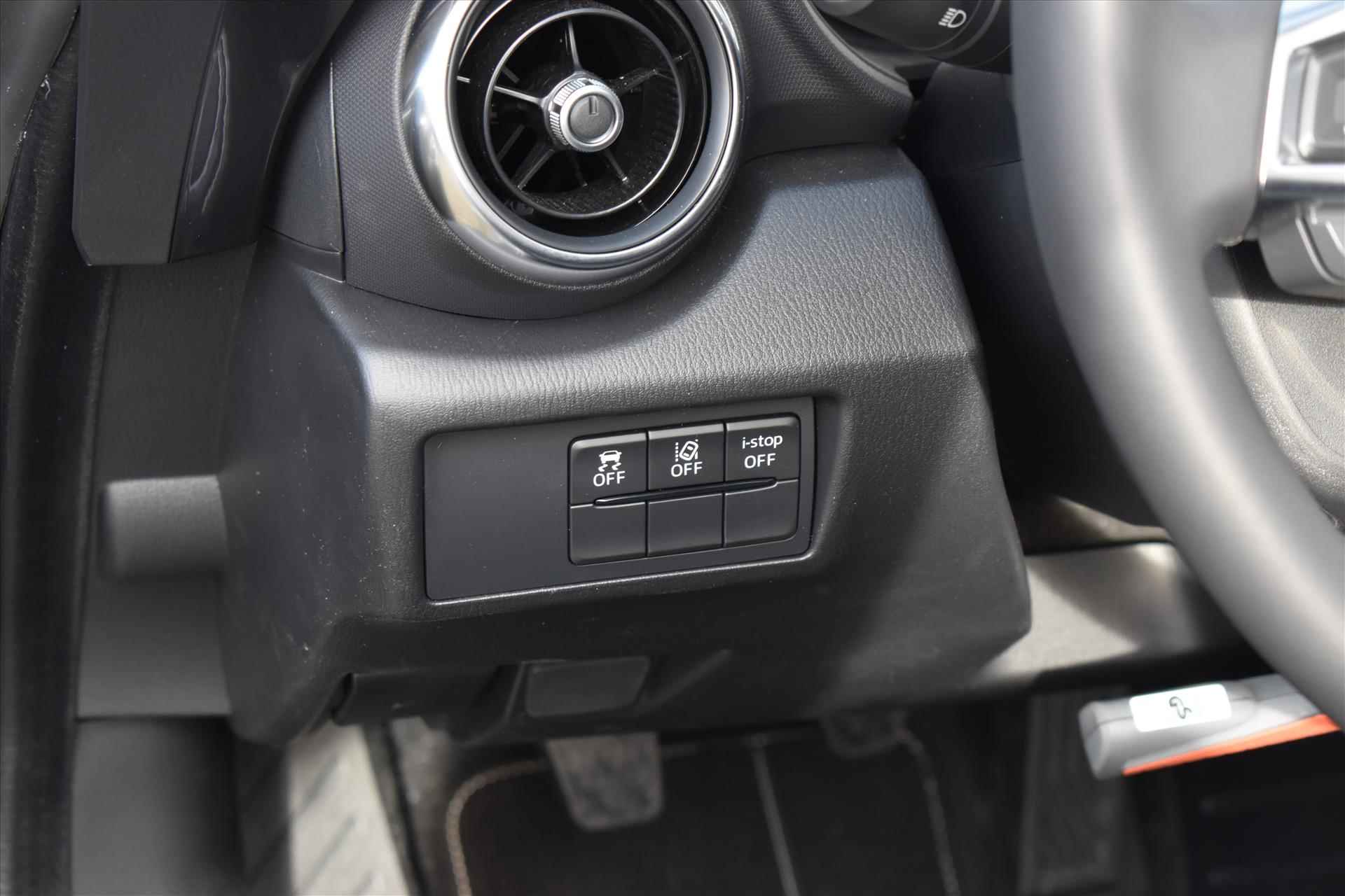 Mazda Mx-5 Roadster 1.5 Skyactiv-G 132pk Exclusive-Line | BOSE | Camera | Leer | Machine grey | Navigatie | LED verlichting - 24/27