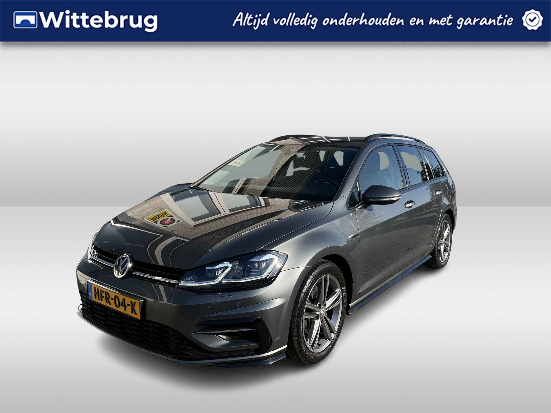 Volkswagen GOLF Variant 1.5 TSI R-Line / AUTOMAAT/ DIGITAL DASH/ NAVI/ ADAPT-CRUISE/ BLUETOOTH/ PARK. SENSOREN + CAMERA/ CLIMA/ STOELVERWARMING