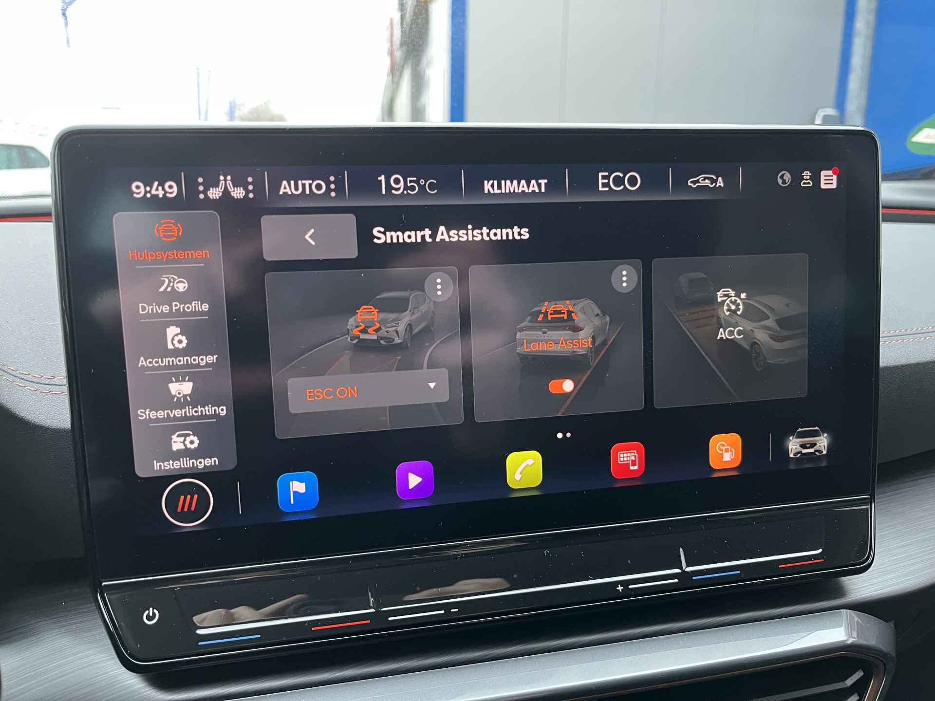 CUPRA Formentor 1.4 e-Hybrid Adrenaline / AUTOMAAT/ PARK. SENSOREN/ MATRIX/ DODE HOEK/ STOEL-STUUR VERWARM./ KEYLESS/ ADAPT. CRUISE/ APP CONNECT/ NAVI/ CLIMA/ DAB - 20/31