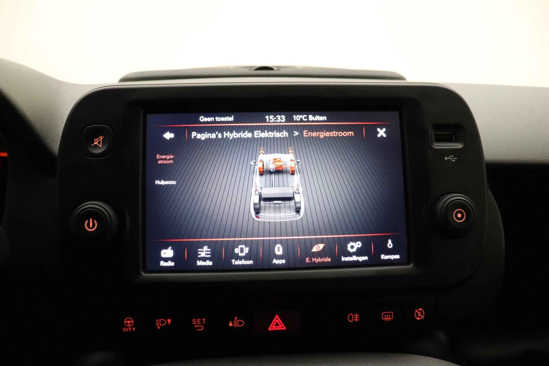 Fiat Panda 1.0 Hybrid City Life | Navigatie via Apple carplay Android Auto | Dakrails | 5 Zits | Airco | Hoge instap - 25/29