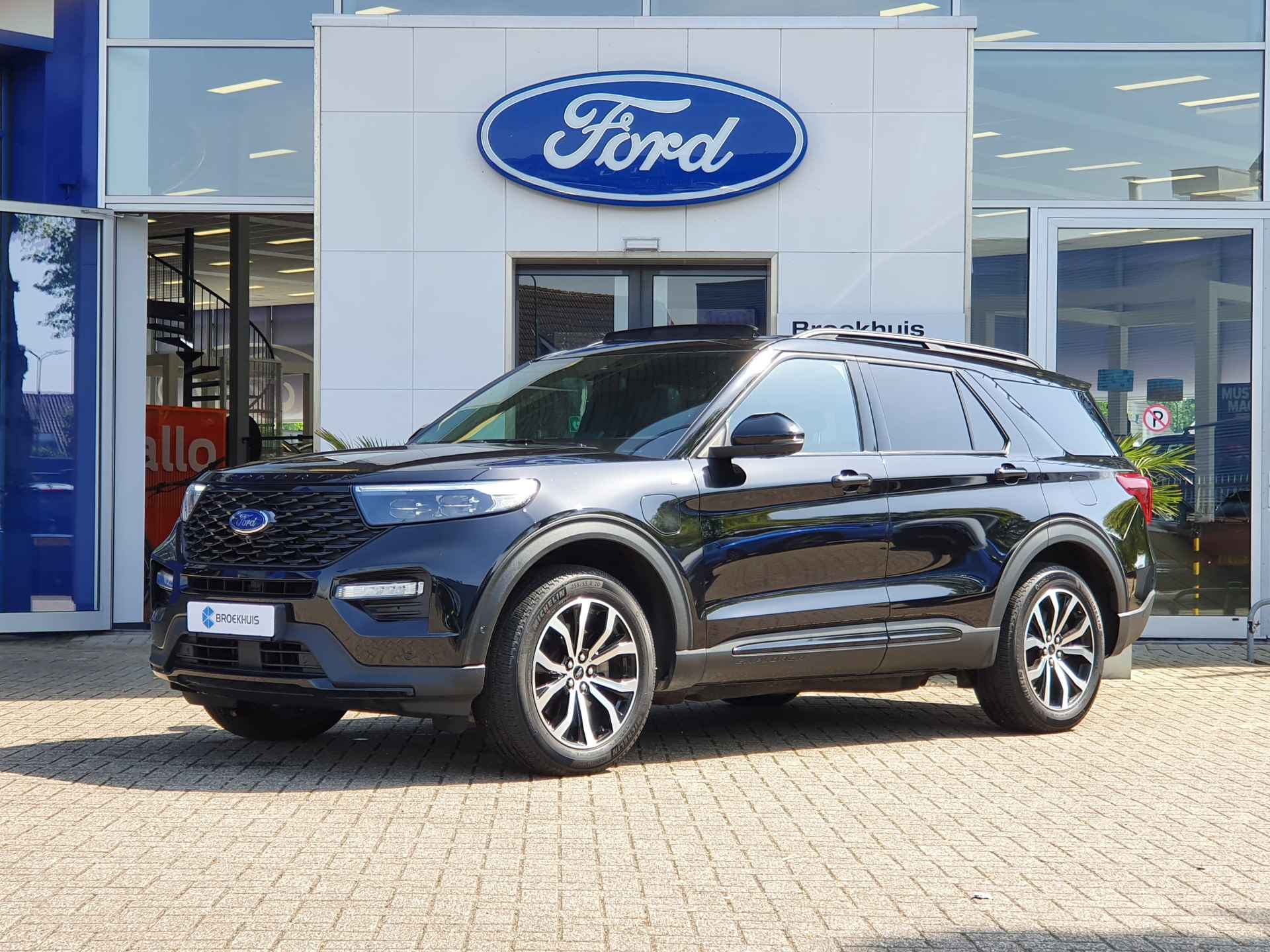 Ford Explorer 3.0 V6 EcoBoost PHEV ST-Line | Verlengde Garantie 5 jr - 100dkm | BTW-Auto | Trekhaak! | Massagestoelen - 52/52