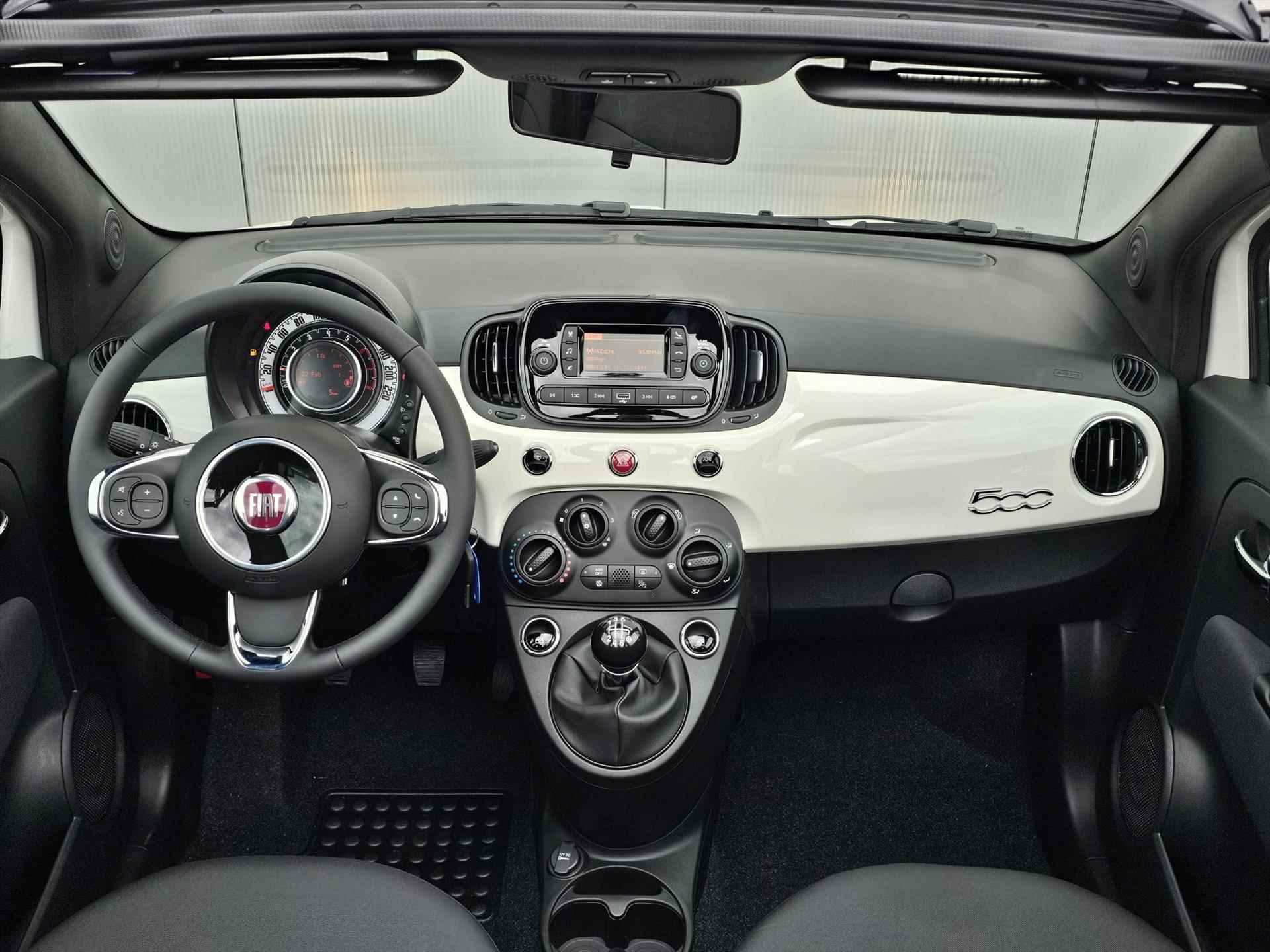 Fiat 500c 70pk Hybrid Urban | Airco | Bluetooth| Uit voorraad leverbaar! - 11/36
