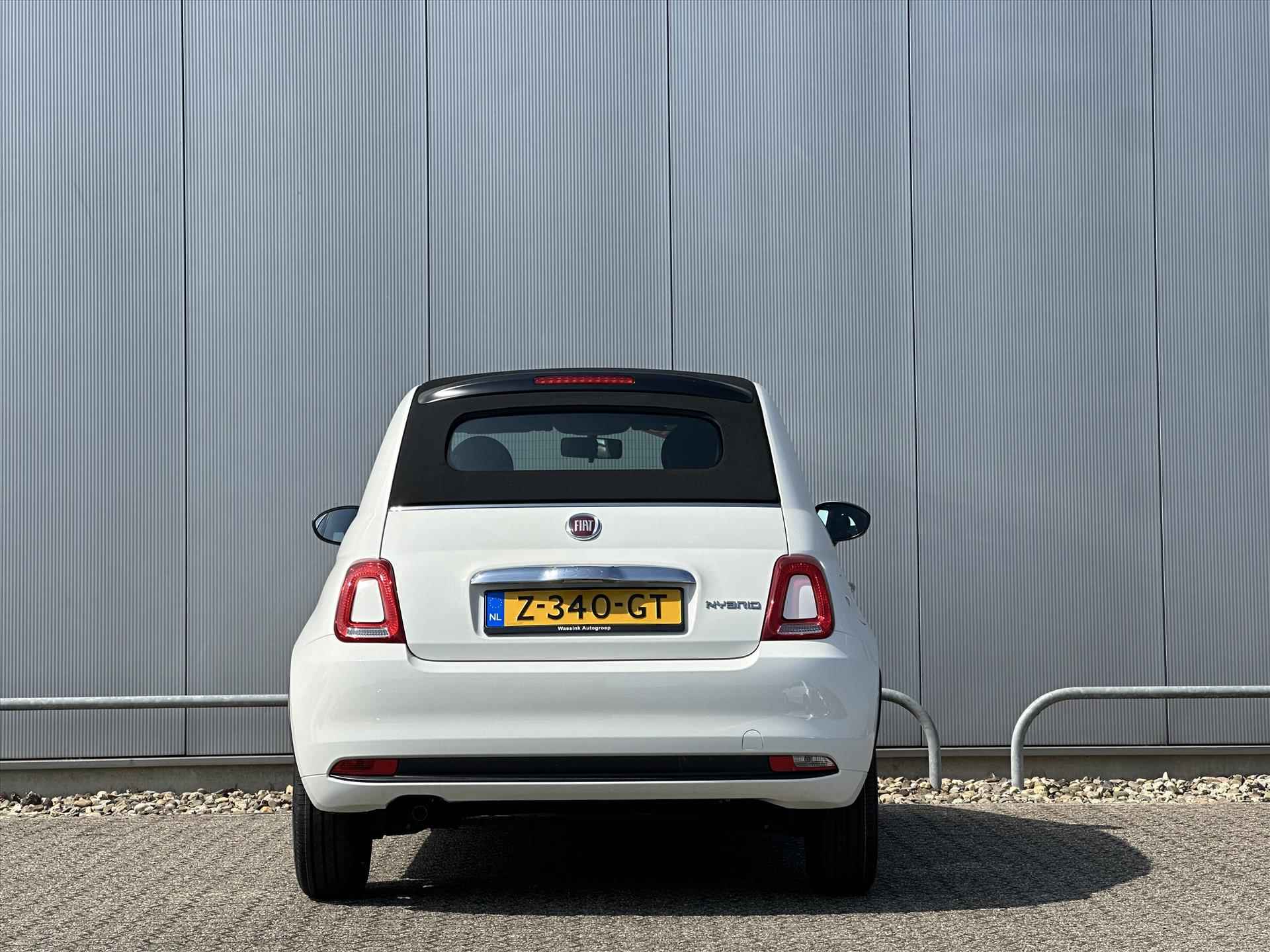 Fiat 500c 70pk Hybrid Urban | Airco | Bluetooth| Uit voorraad leverbaar! - 5/36