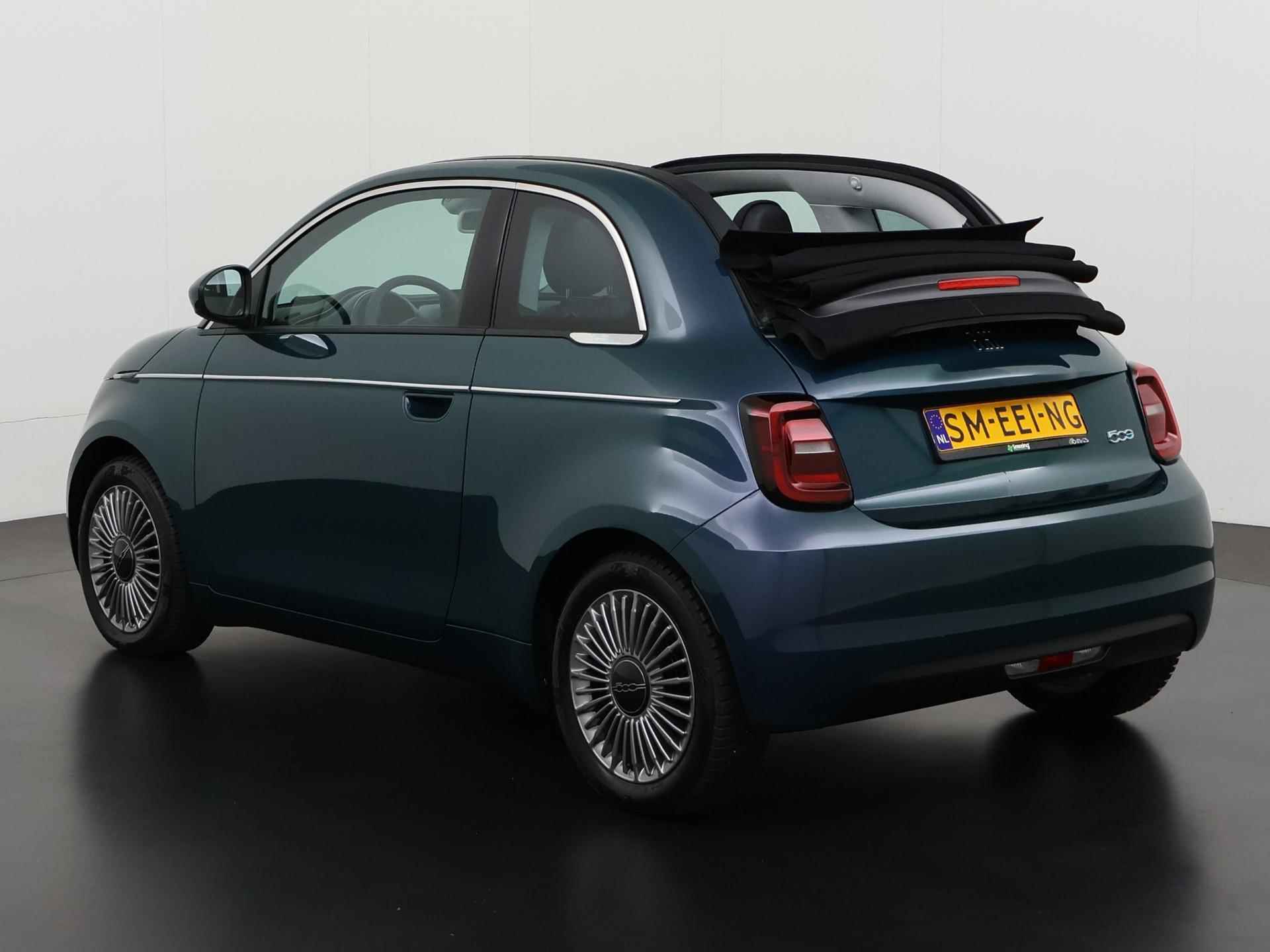 Fiat 500e Cabrio 42 kWh | Virtual Cockpit | Apple Carplay | LED | Zondag Open! - 6/35