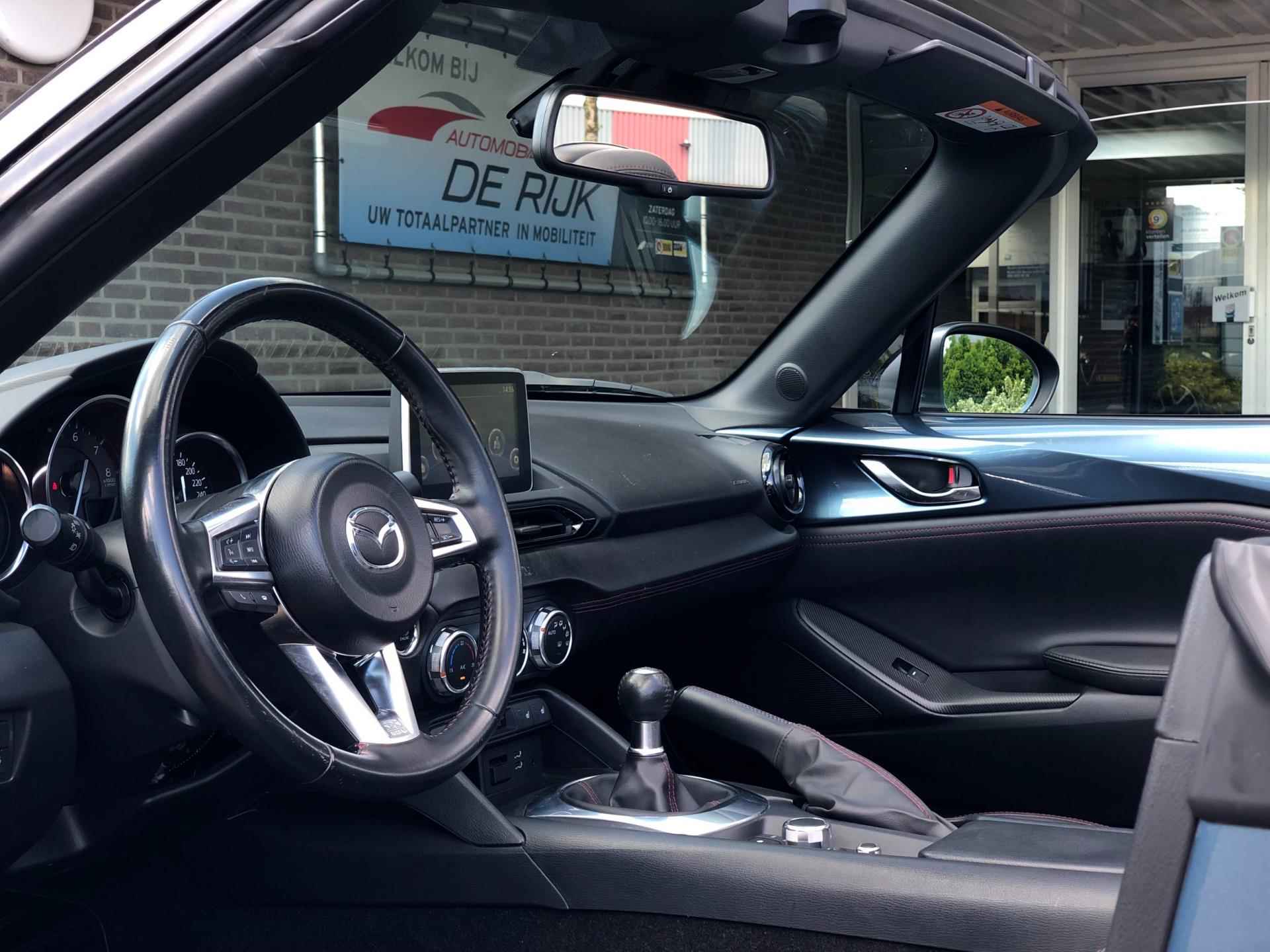 Mazda MX-5 1.5 SkyActiv-G 131 GT-M | Leder, Stoelverw., Climate, Cruise | Dealeronderhouden | 'Blue Reflex' | - 11/29