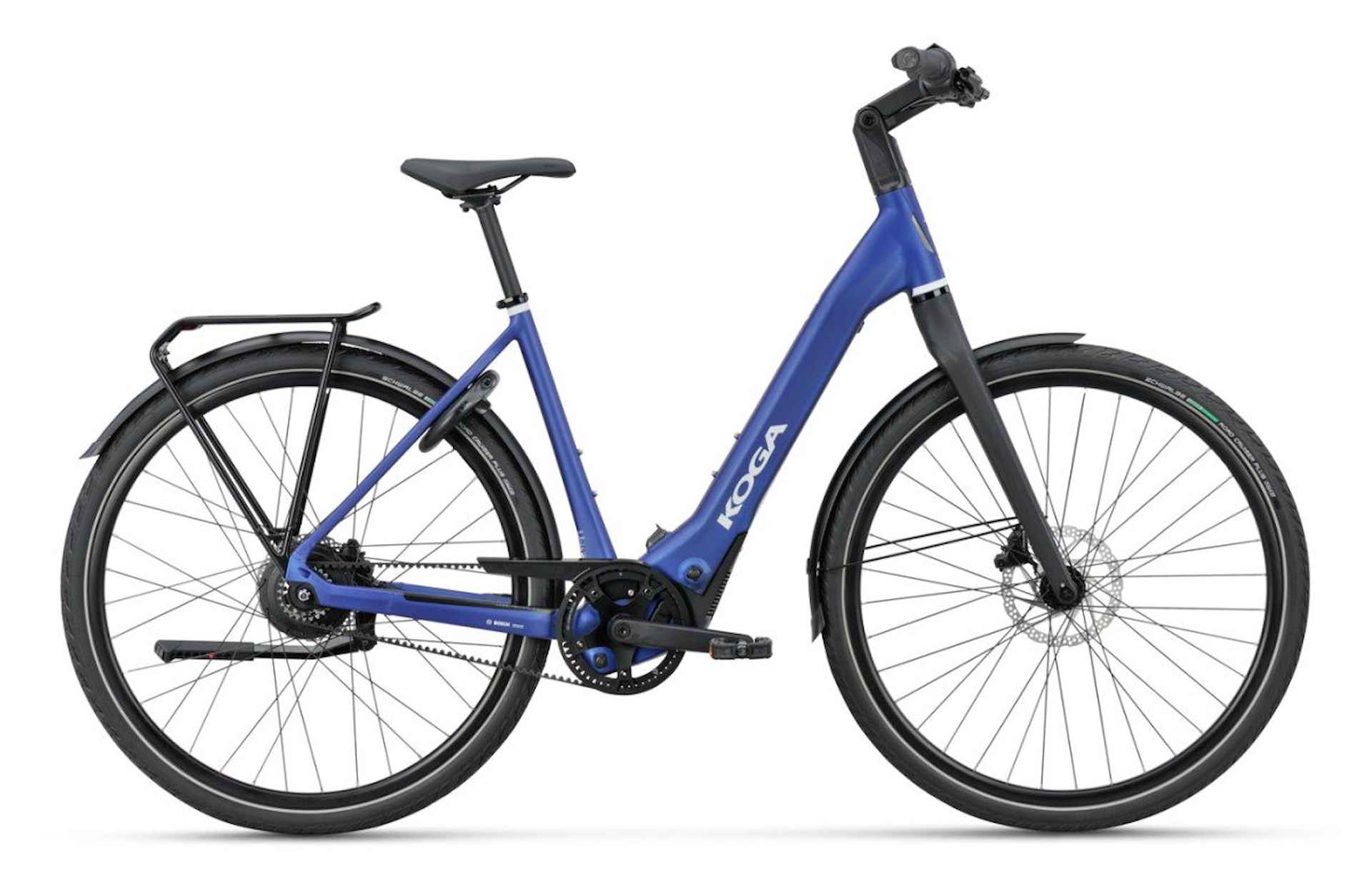 Koga E-F3 6.0 BES3 400 Wh integrated Dames Koga blauw DEMO 55cm 2025