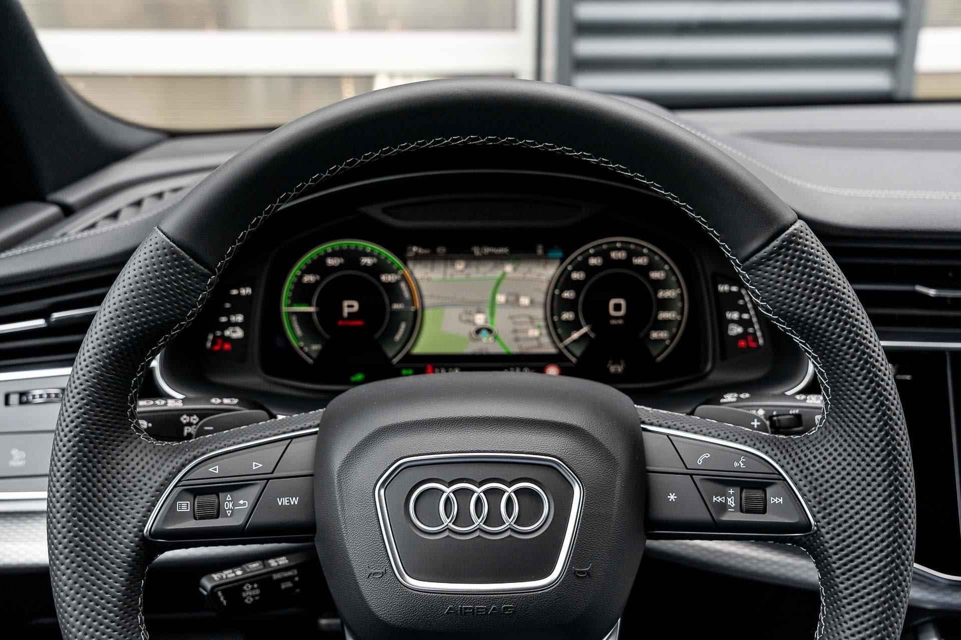 Audi Q8 60 TFSI e 490pk quattro Pro Line S Competition | Vierwielbesturing | Laser Matrix LED | Bang & Olufsen 3D Premium | Panoramadak - 46/65