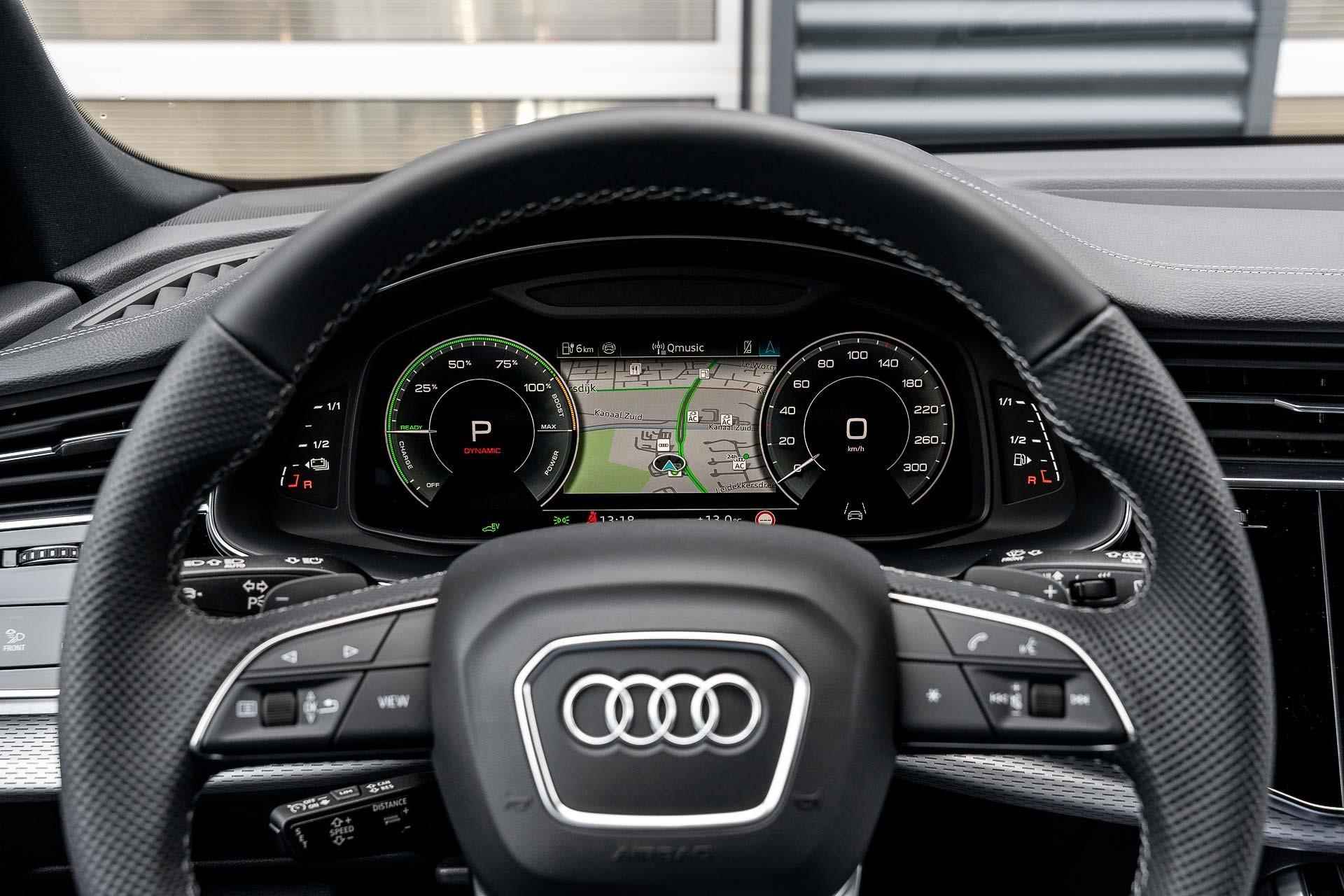 Audi Q8 60 TFSI e 490pk quattro Pro Line S Competition | Vierwielbesturing | Laser Matrix LED | Bang & Olufsen 3D Premium | Panoramadak - 47/65