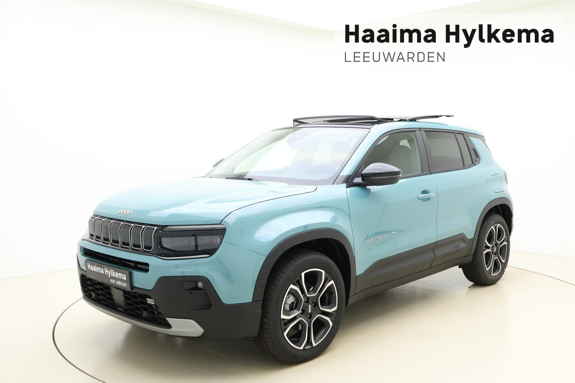 Jeep Avenger 1.2 e-Hybrid Summit | Full option! | Panoramadak | JBL audio | Lederen bekleding | Stoelverwarming | 18'' LMV | Adaptieve cruise control | Dodehoek assistent