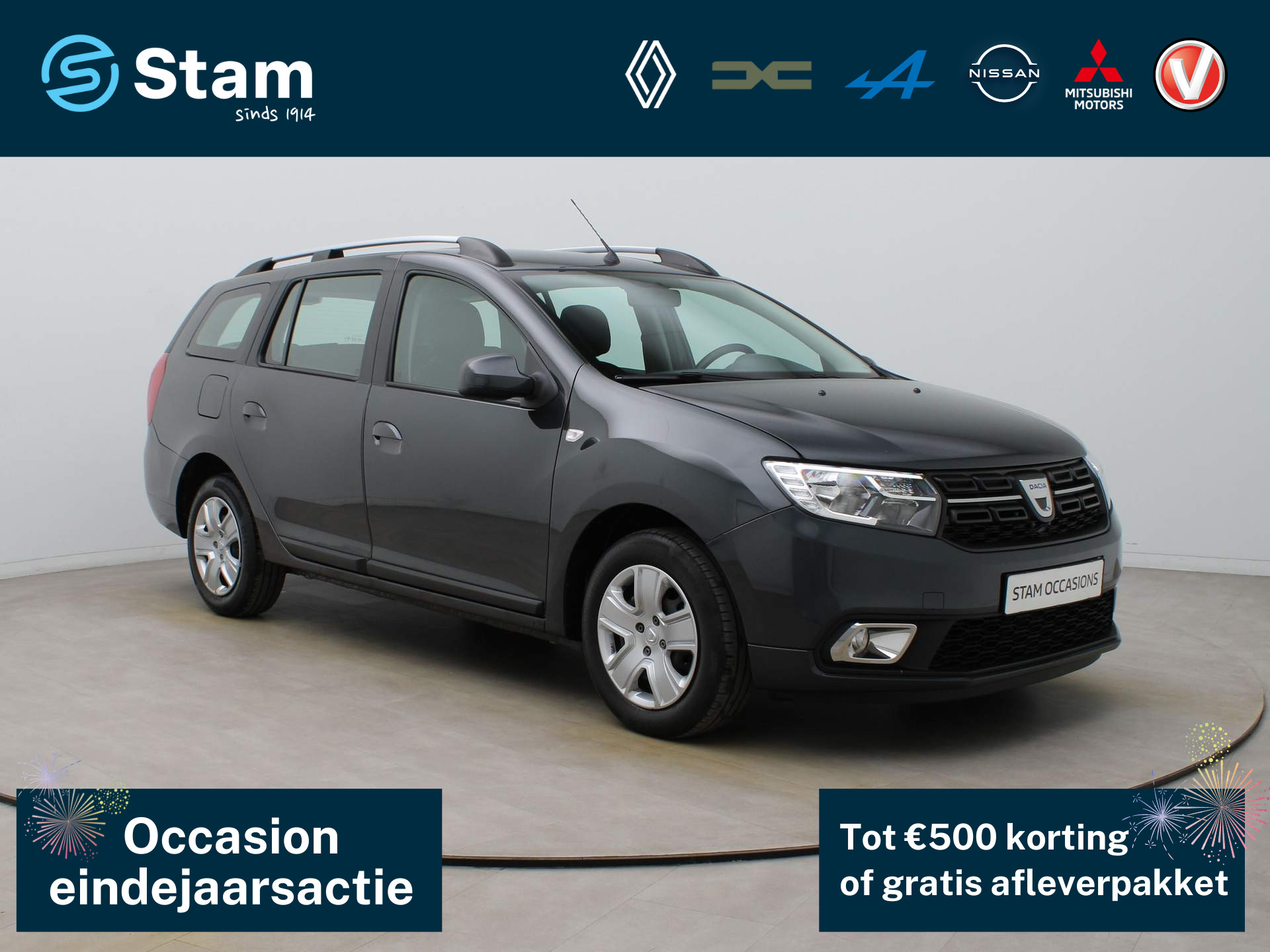 Dacia Logan MCV TCe 90pk Laureate Airco | Carplay | Cruise | Navi | Parksens. achter