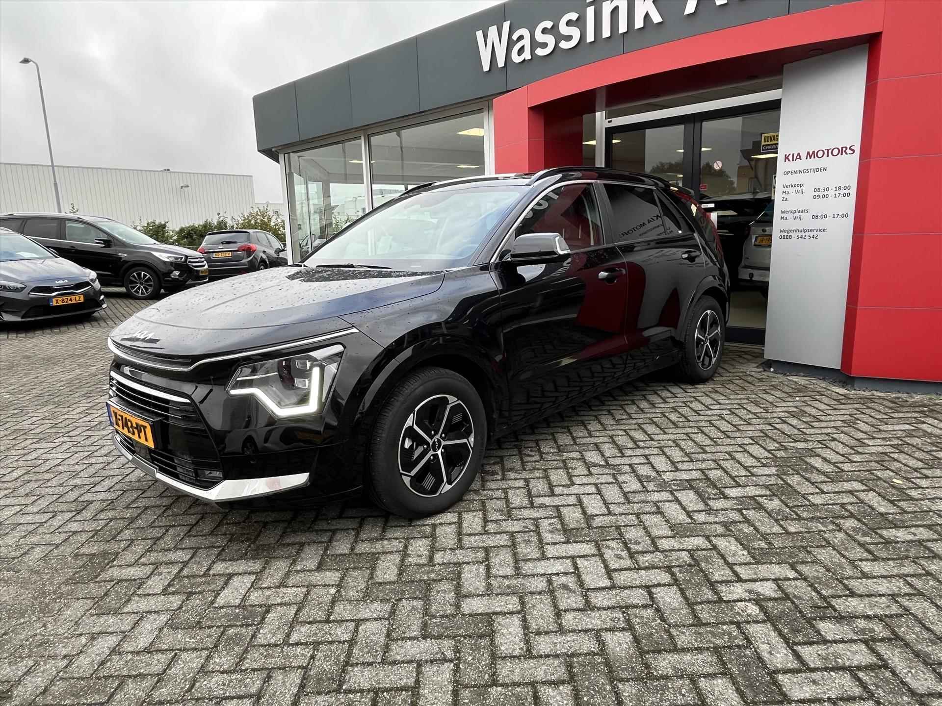 Kia Niro 1.6 GDi Hybrid 141pk DCT6 DynamicPlusLine | Lederen interieur met verwarming | Schuifdak | Navigatie | Parkeercamera | - 8/32