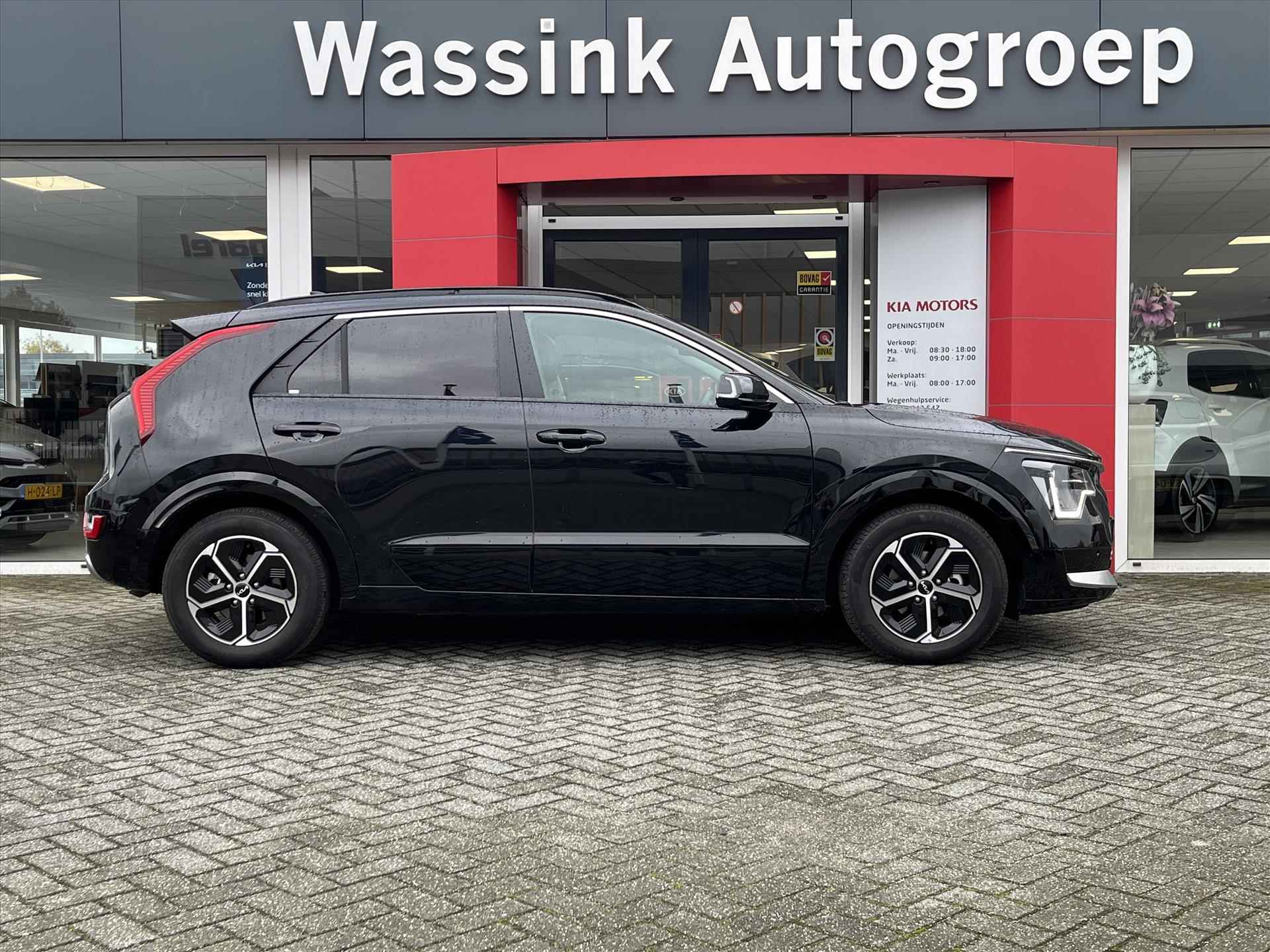 Kia Niro 1.6 GDi Hybrid 141pk DCT6 DynamicPlusLine | Lederen interieur met verwarming | Schuifdak | Navigatie | Parkeercamera | - 9/32