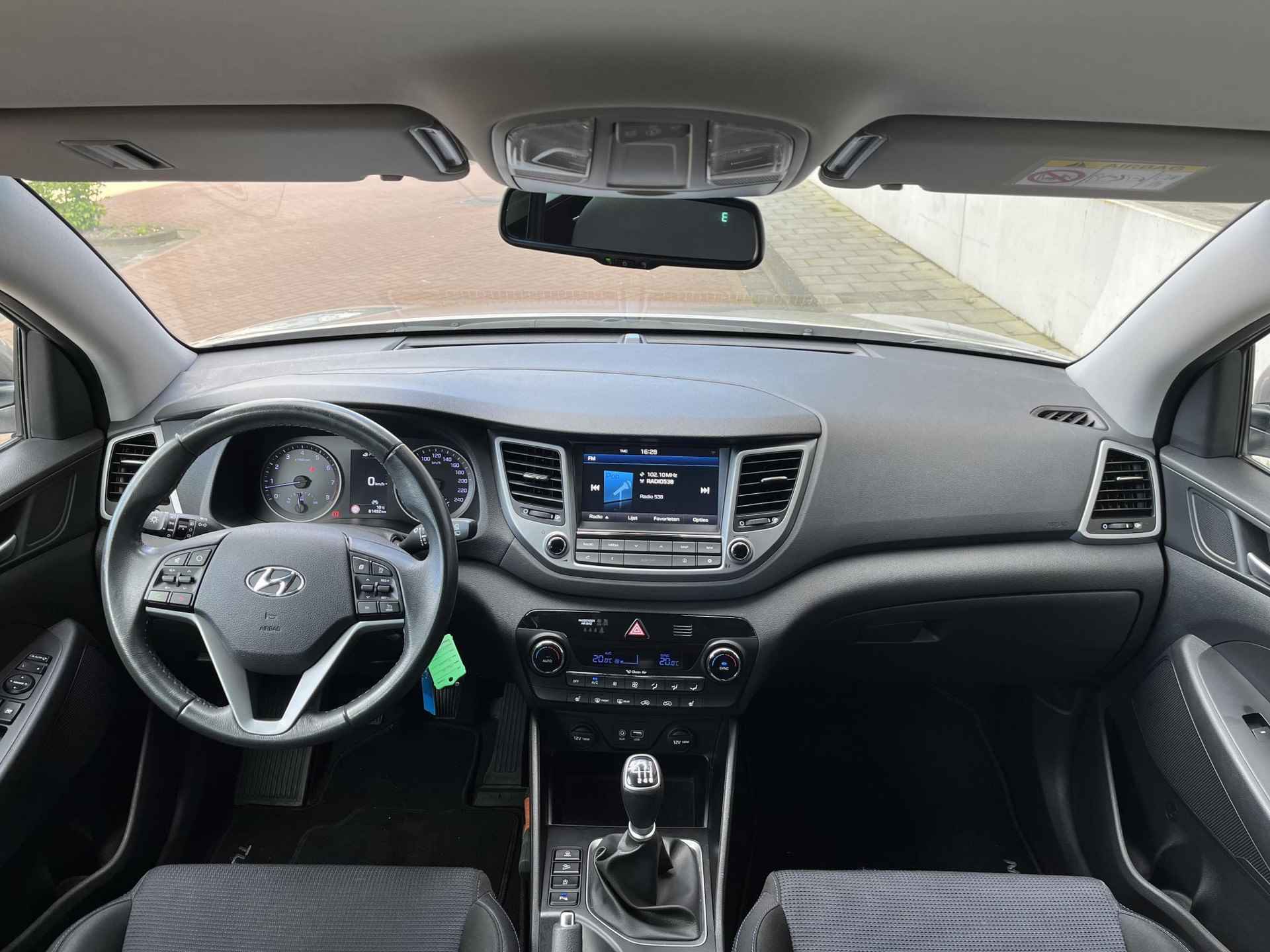 Hyundai Tucson 1.6 GDi 132 PK Comfort+ | Sidebars | Navigatie | Stoelverwarming voor & achter | Pdc+Camera | 18''Lmv Two-tone | - 11/41