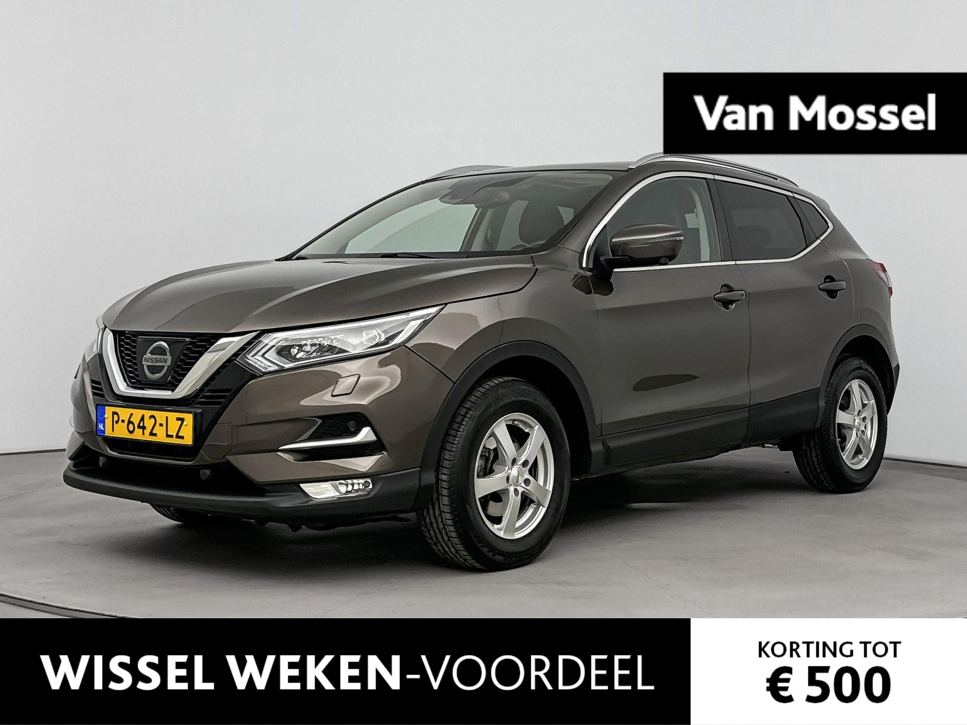 Nissan Qashqai 1.2 N-Connecta | Panorama-dak | Trekhaak | Cruise Control | Achteruitrijcamera | Navigatie