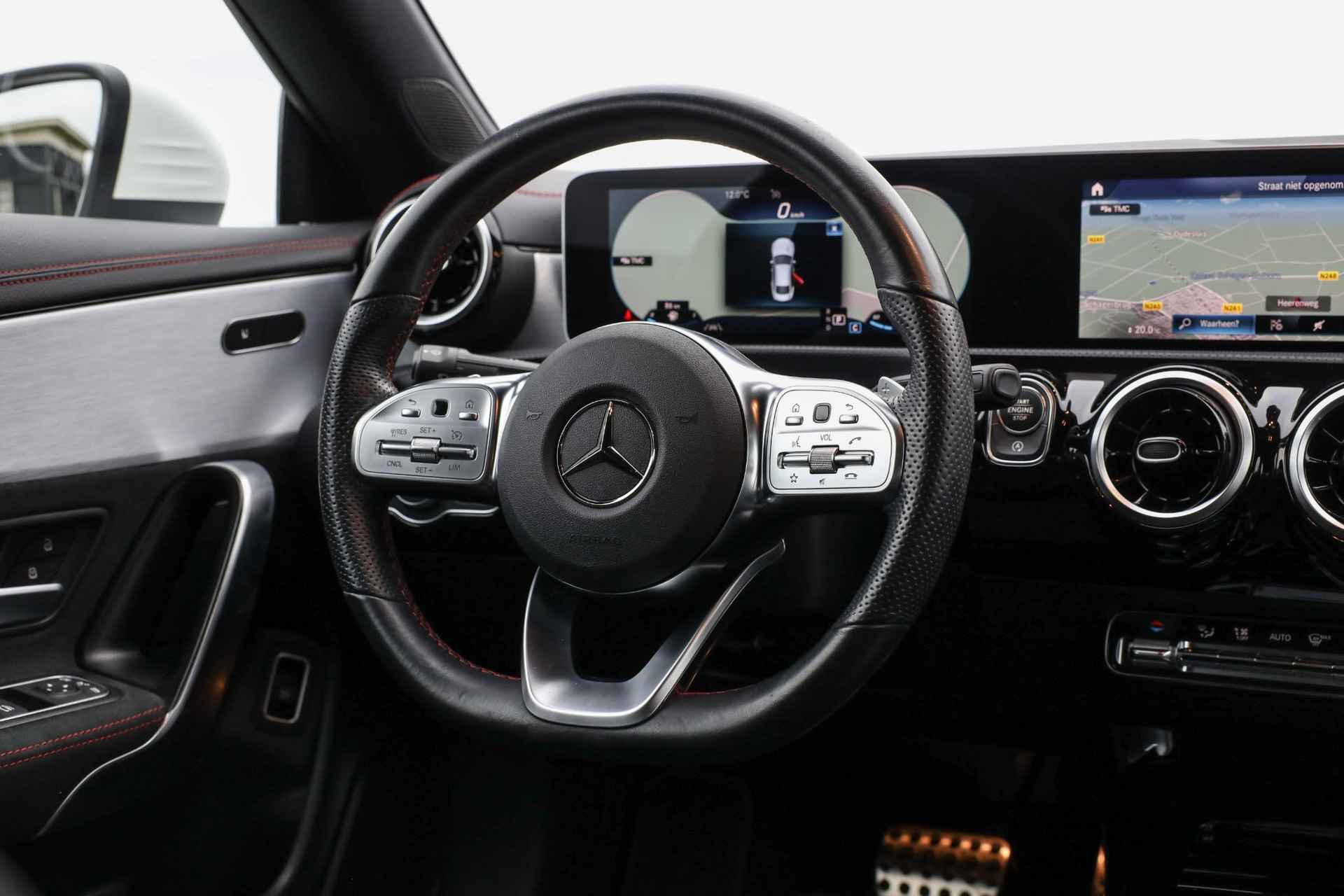 Mercedes-Benz CLA-klasse 180 AMG Aut7 ✅ Stoelverwarming ✅ LED ✅ Carplay - 22/36