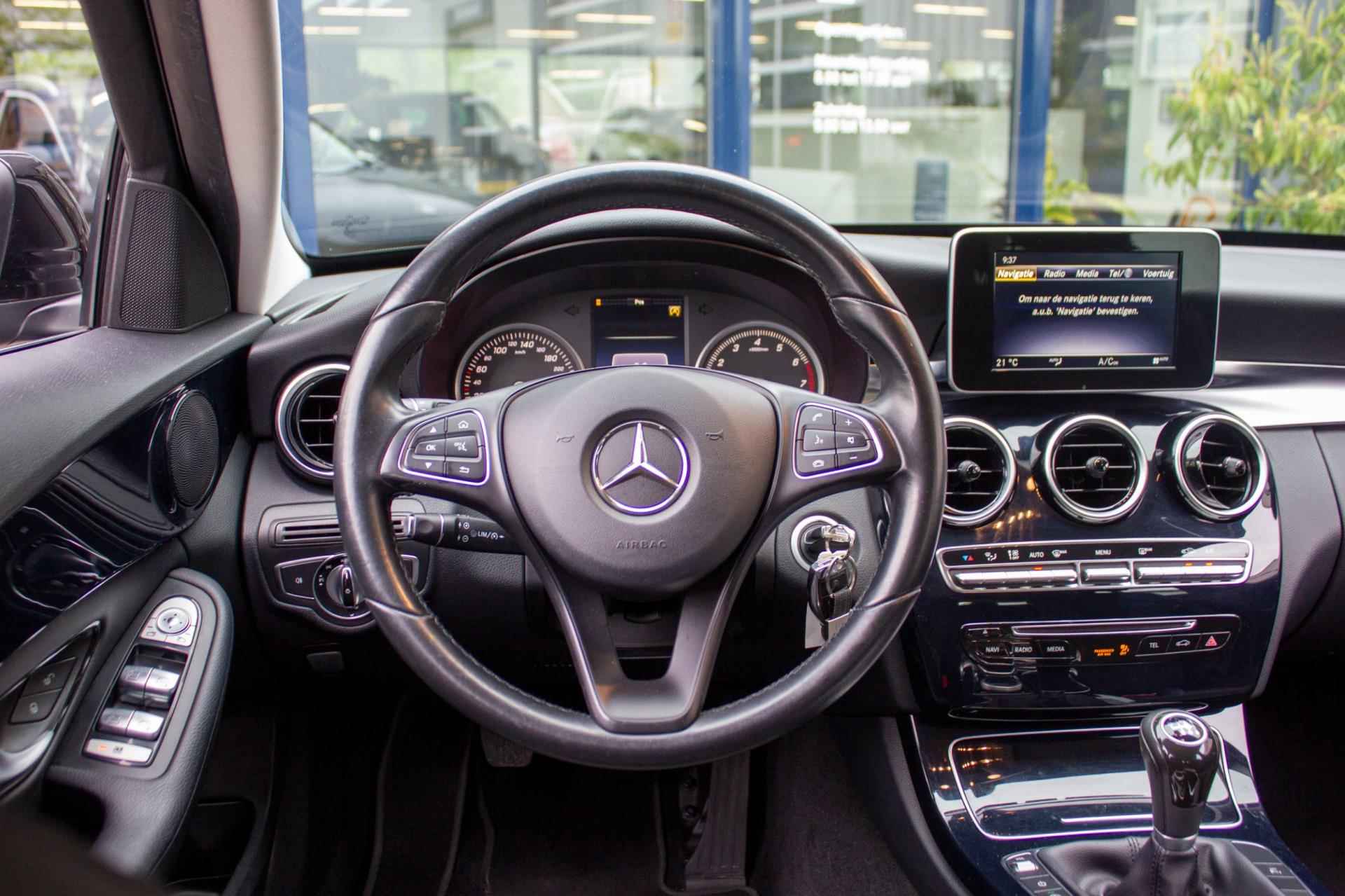 Mercedes-Benz C-klasse Estate 160 Ambition | Prijs rijklaar incl. 12 mnd garantie | Navi Ledverlichting Trekhaak Pdc - 22/34