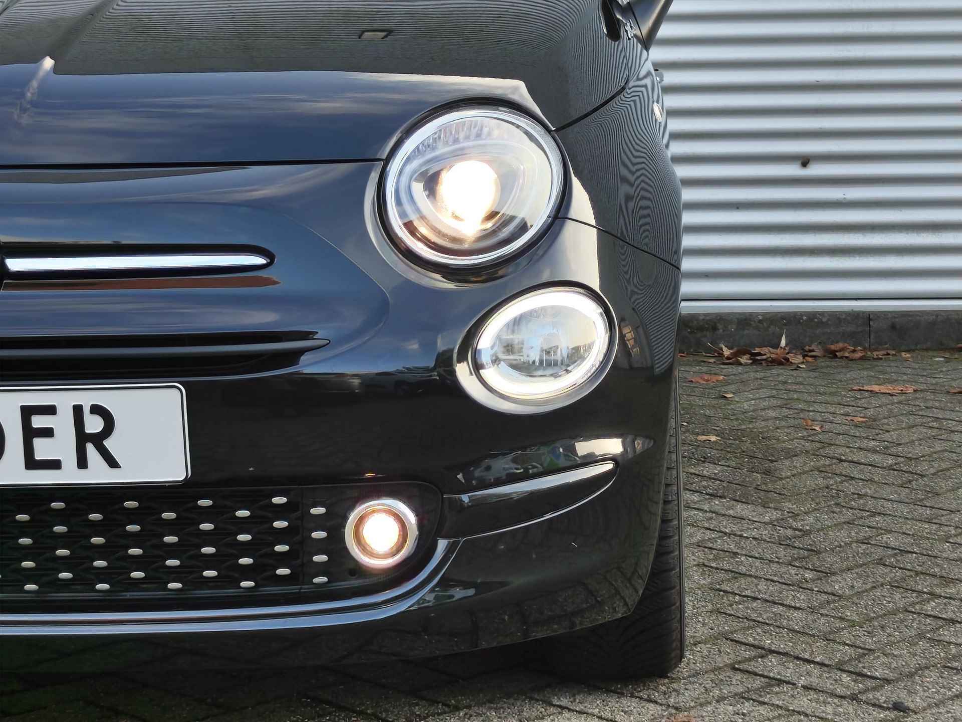 Fiat 500C Cabrio Dolcevita 1.0 GSE Hybrid 70pk H6 | AIRCO | DAB | LM-VELGEN | PARKEERSENSOREN | TOUCHSCREEN | - 5/55