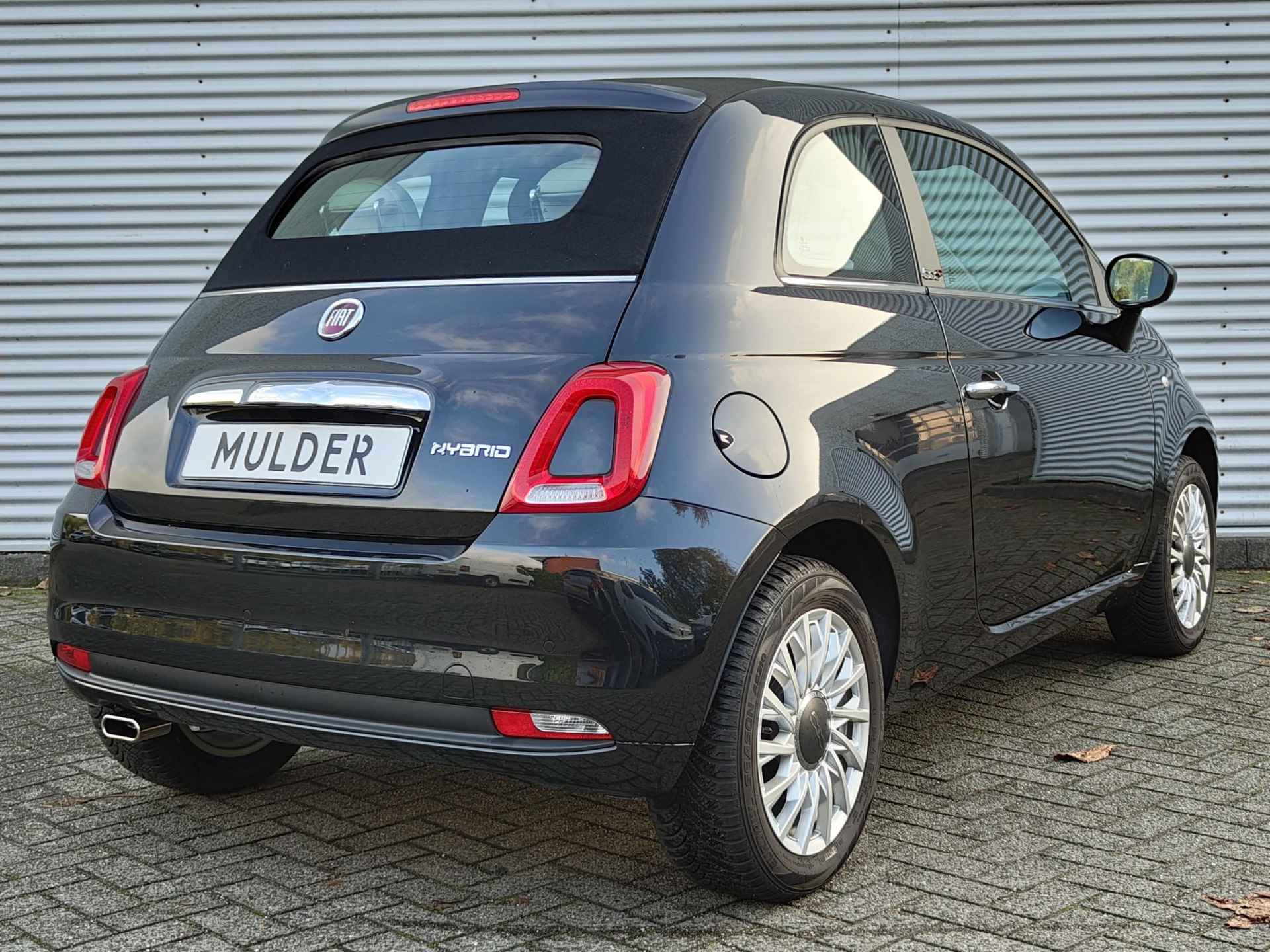 Fiat 500C Cabrio Dolcevita 1.0 GSE Hybrid 70pk H6 | AIRCO | DAB | LM-VELGEN | PARKEERSENSOREN | TOUCHSCREEN | - 8/55