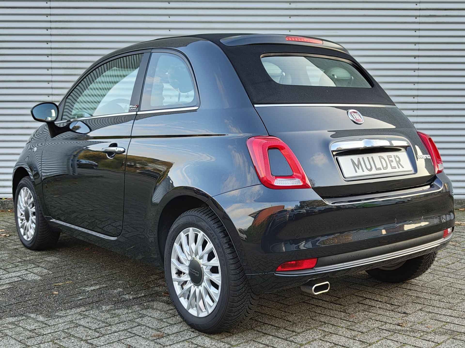 Fiat 500C Cabrio Dolcevita 1.0 GSE Hybrid 70pk H6 | AIRCO | DAB | LM-VELGEN | PARKEERSENSOREN | TOUCHSCREEN | - 12/55