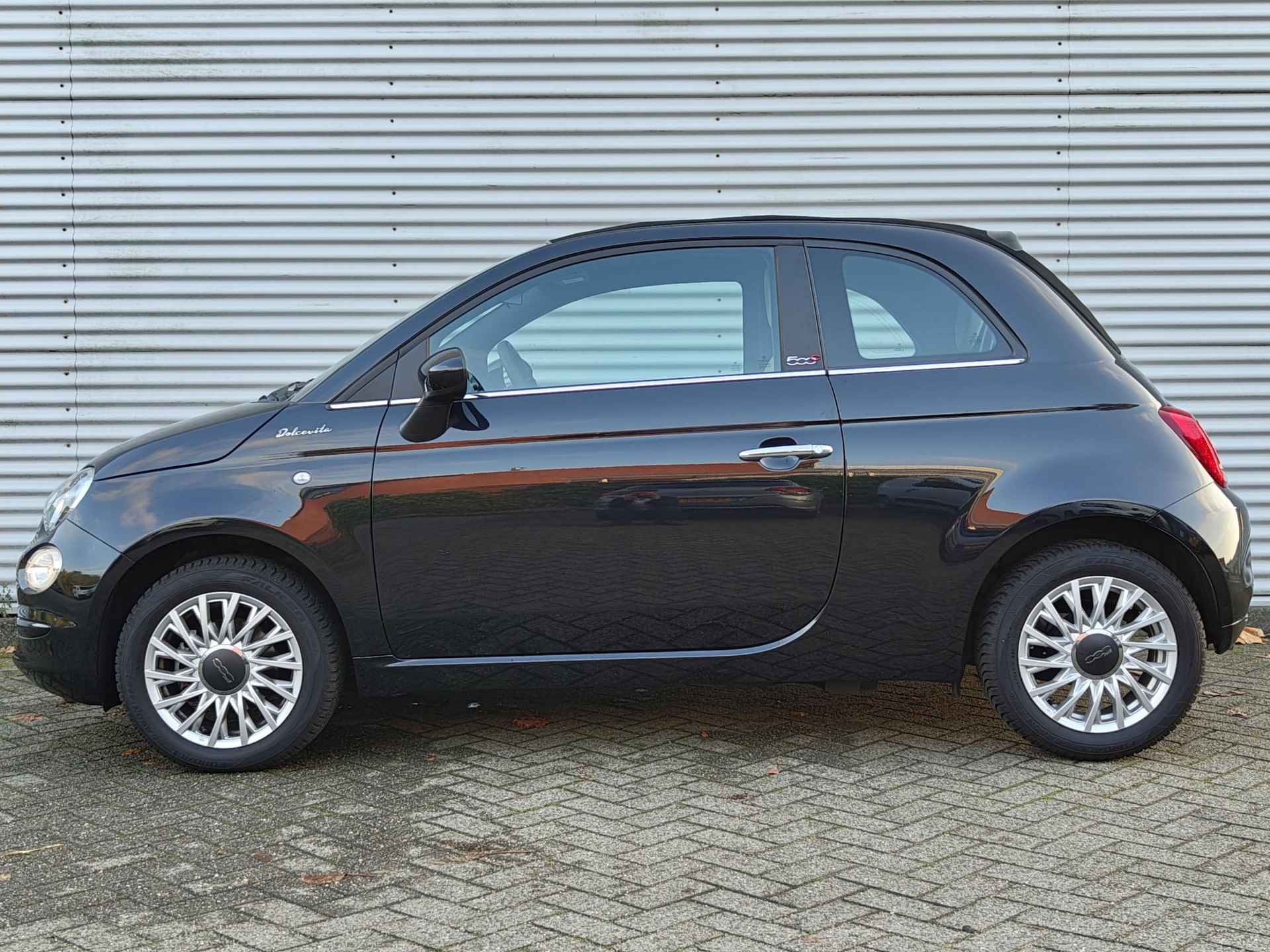 Fiat 500C Cabrio Dolcevita 1.0 GSE Hybrid 70pk H6 | AIRCO | DAB | LM-VELGEN | PARKEERSENSOREN | TOUCHSCREEN | - 14/55