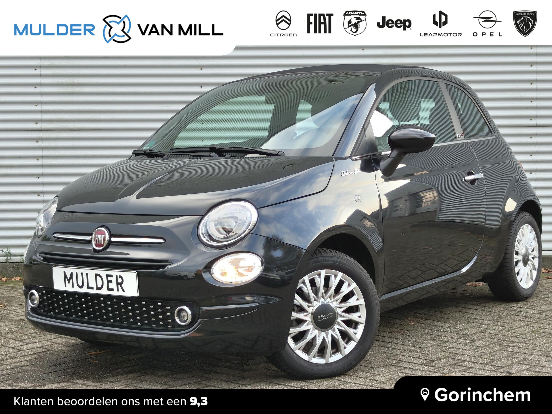 Fiat 500C Cabrio Dolcevita 1.0 GSE Hybrid 70pk H6 | AIRCO | DAB | LM-VELGEN | PARKEERSENSOREN | TOUCHSCREEN |