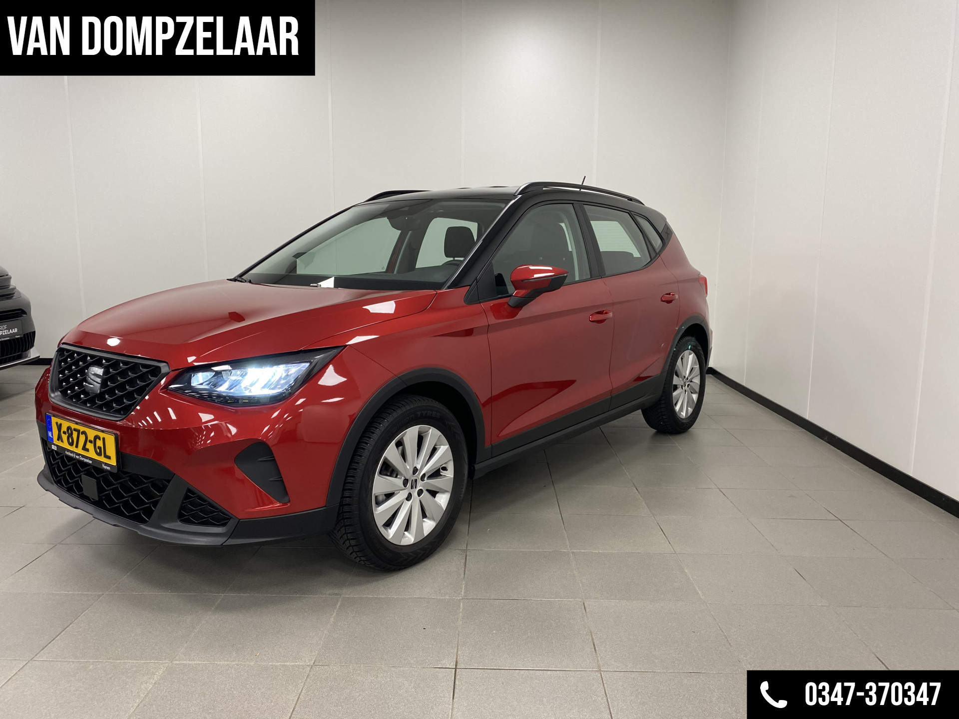 SEAT Arona 1.0 TSI Style DSG AUTOMAAT / 110PK / FACELIFTMODEL / CARPLAY / STOELVERW. /