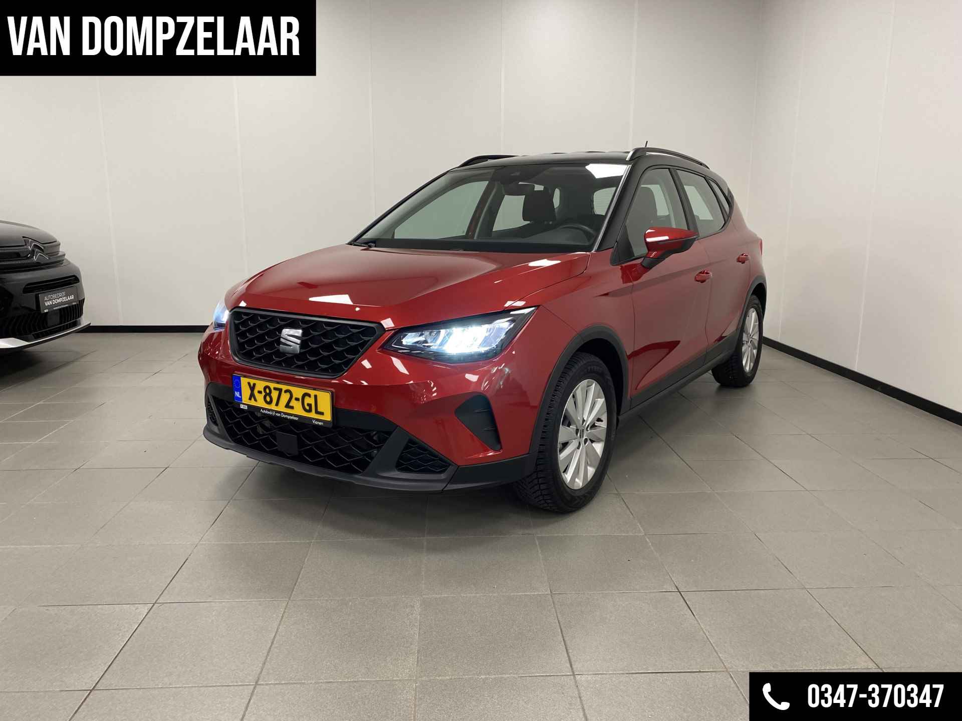 SEAT Arona 1.0 TSI Style DSG AUTOMAAT / 110PK / FACELIFTMODEL / CARPLAY / STOELVERW. / - 3/42